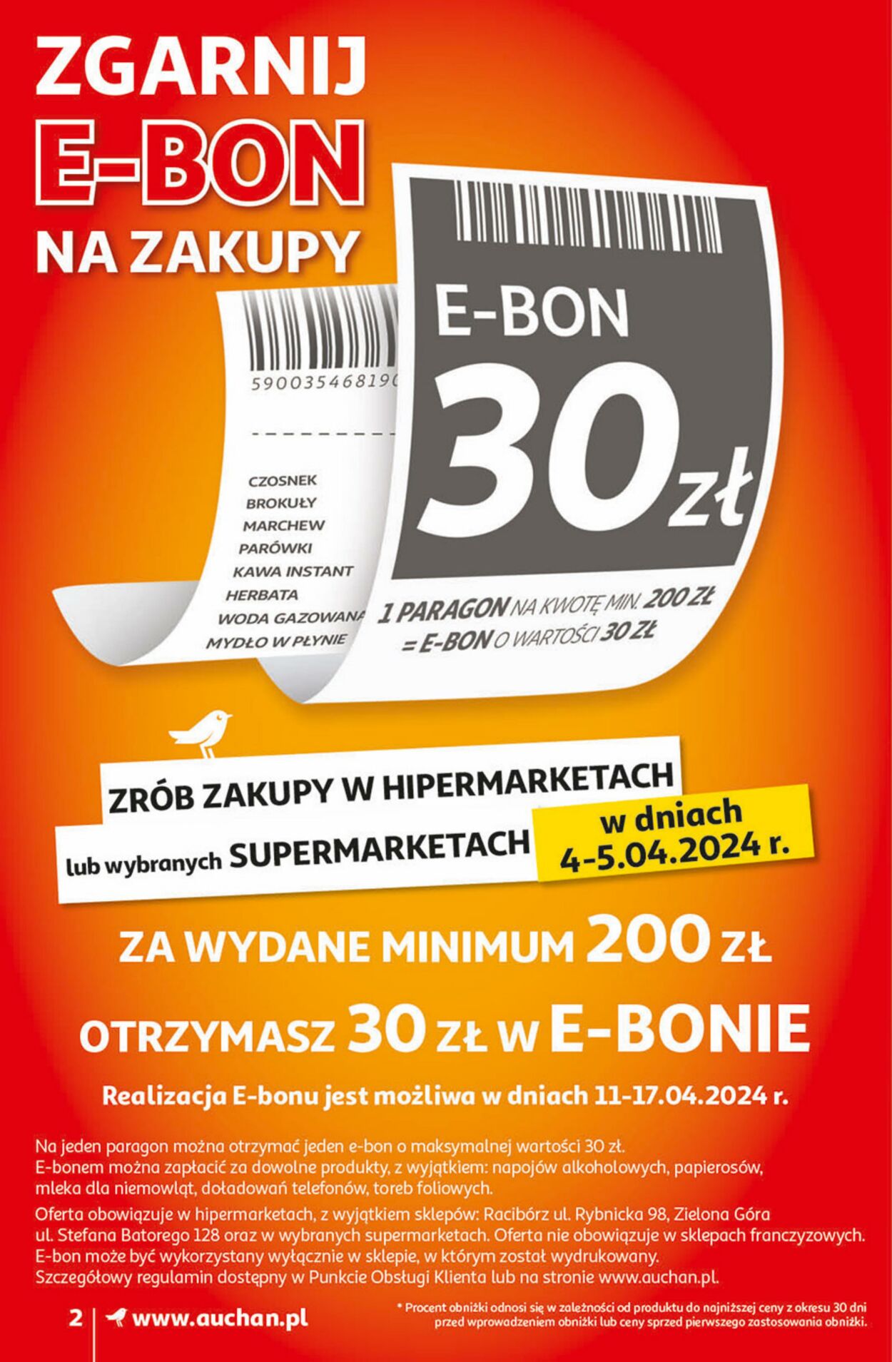 Gazetka Auchan 04.04.2024 - 10.04.2024