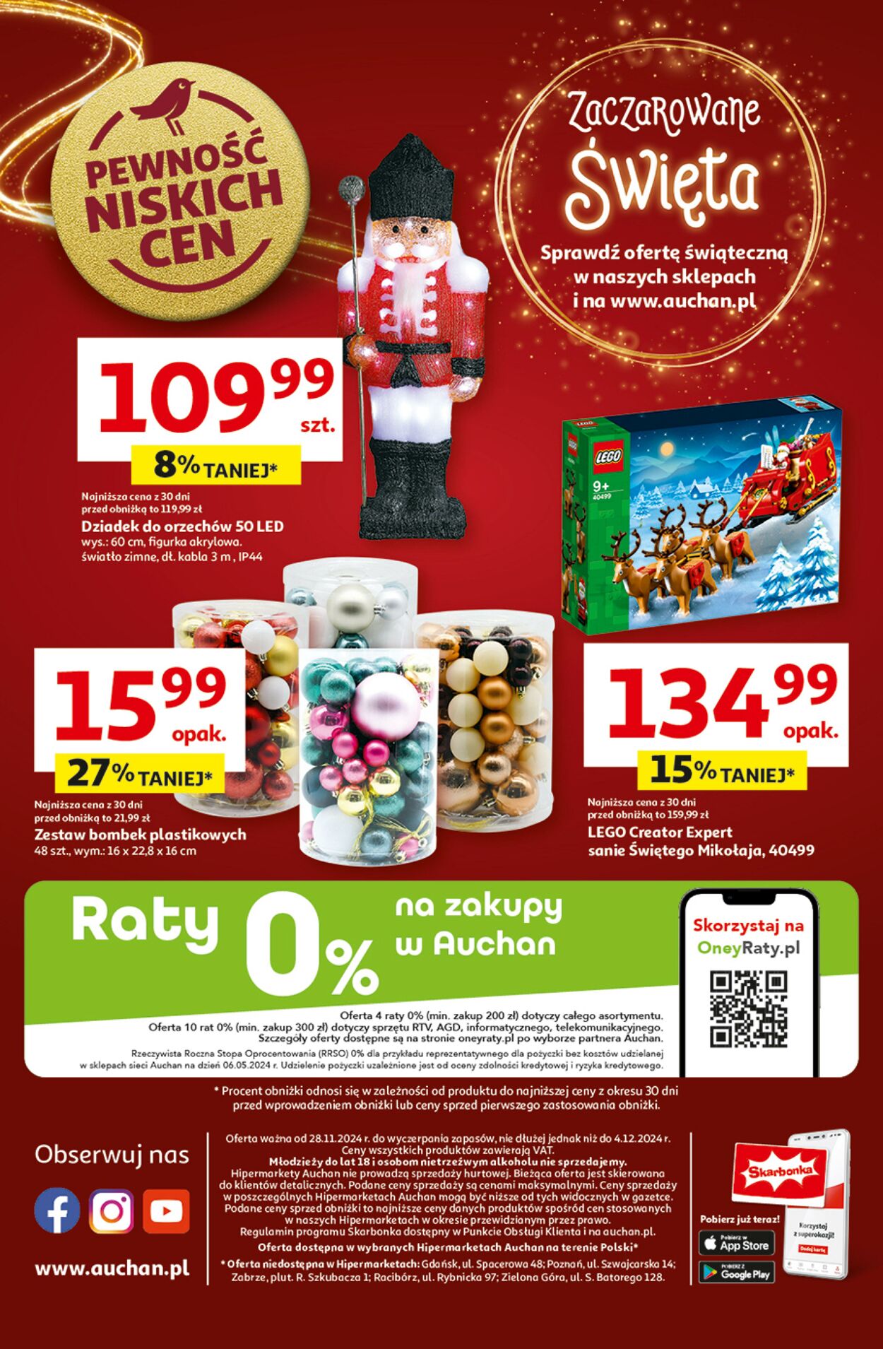 Gazetka Auchan 28.11.2024 - 04.12.2024