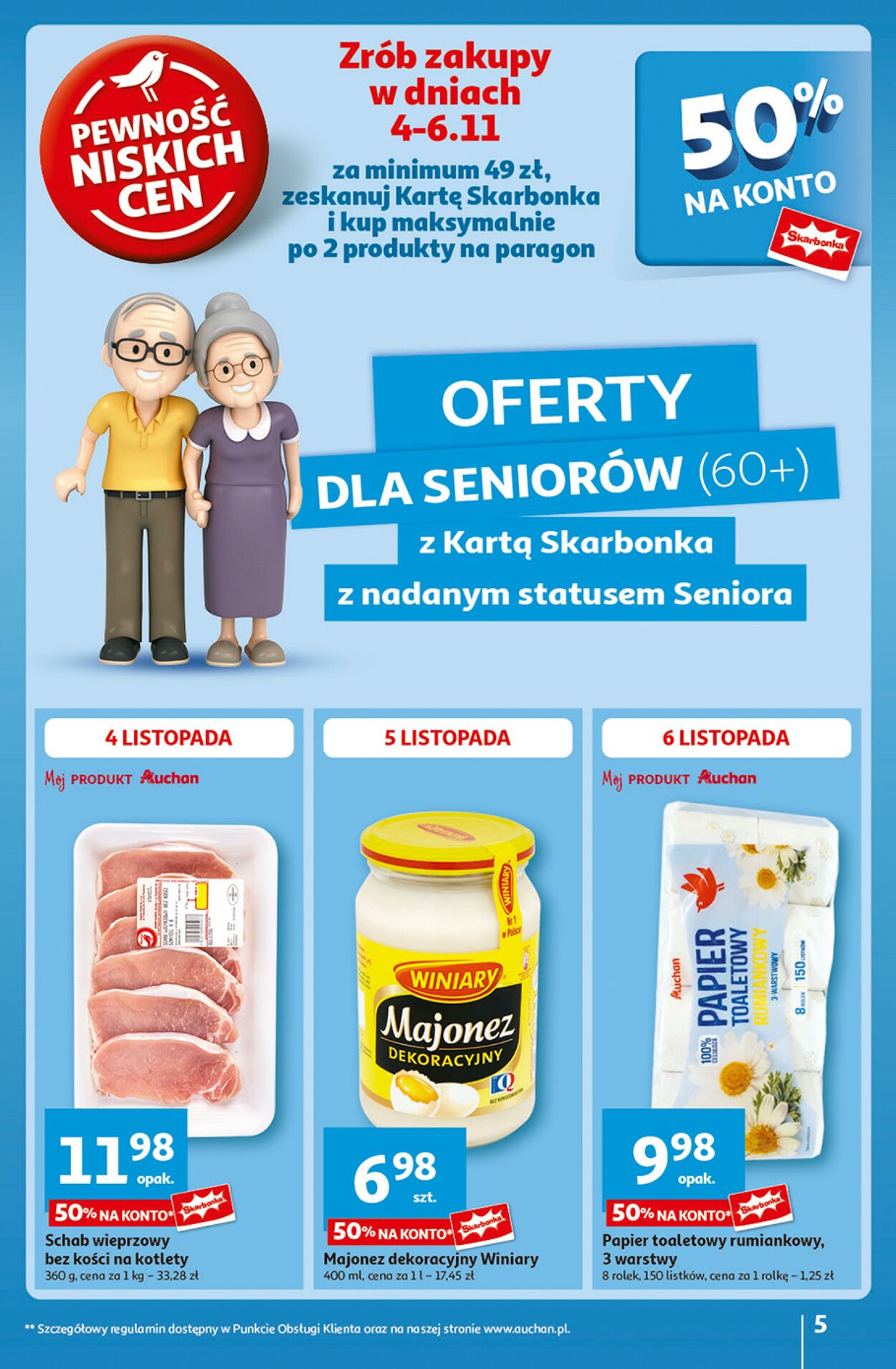 Gazetka Auchan 31.10.2024 - 06.11.2024