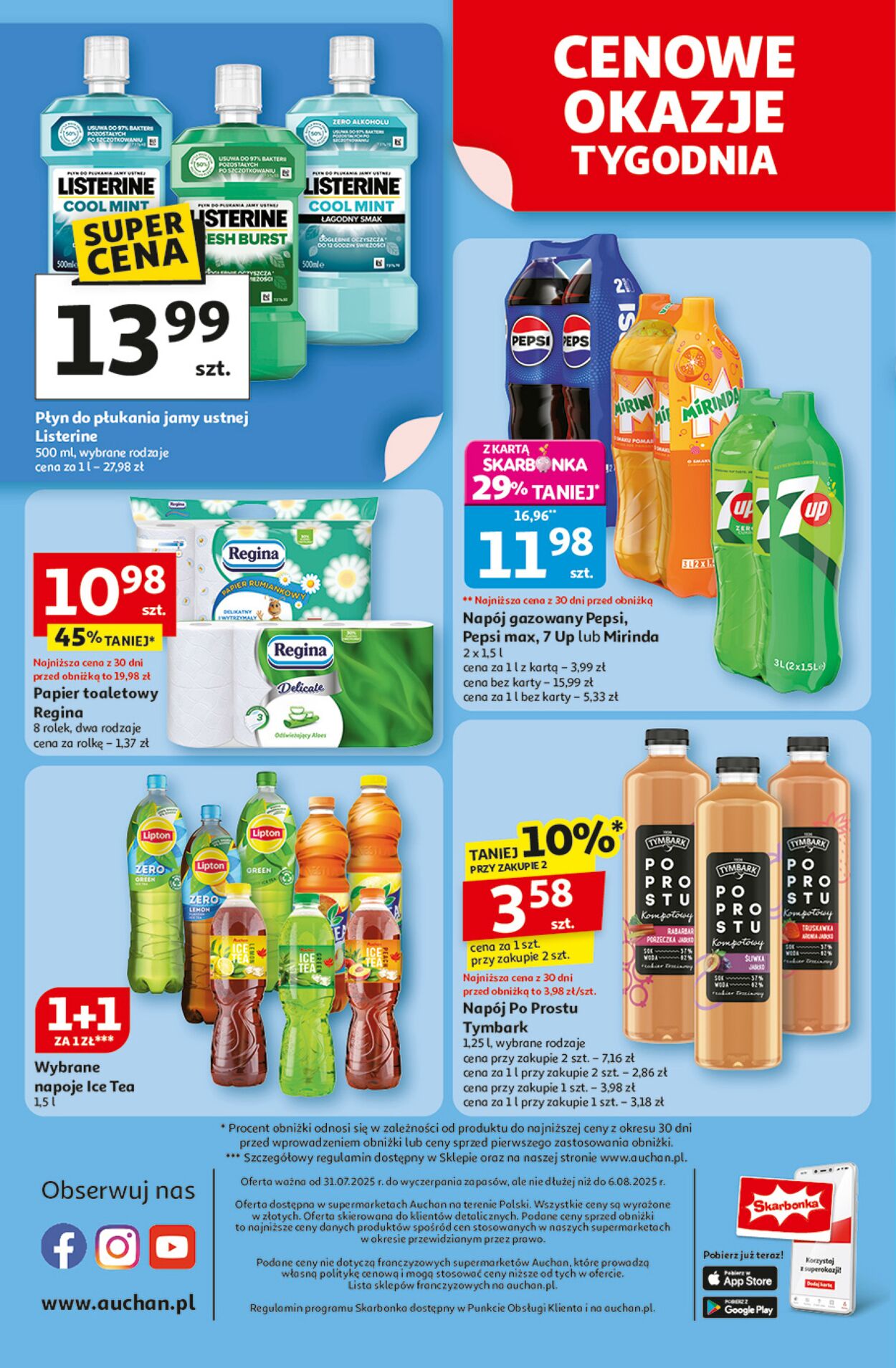 Gazetka Auchan 31.07.2025 - 06.08.2025