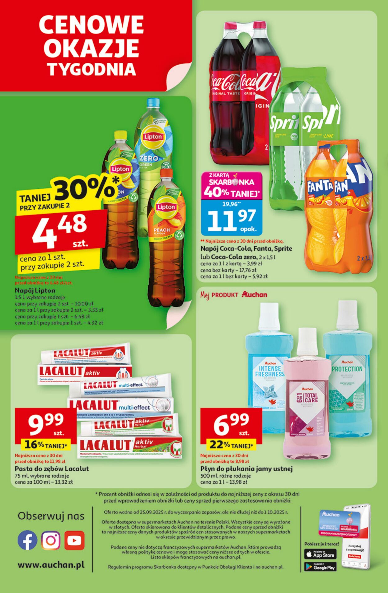 Gazetka Auchan 25.09.2025 - 01.10.2025