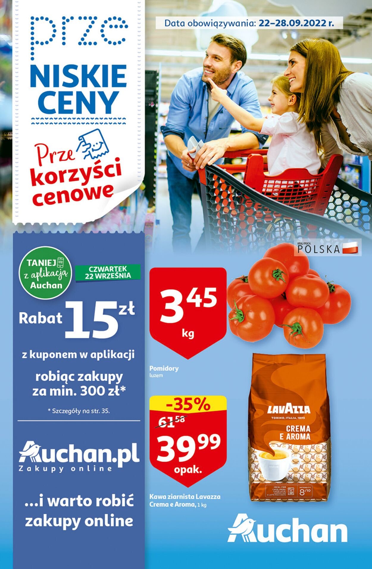 Gazetka Auchan 22.09.2022 - 28.09.2022