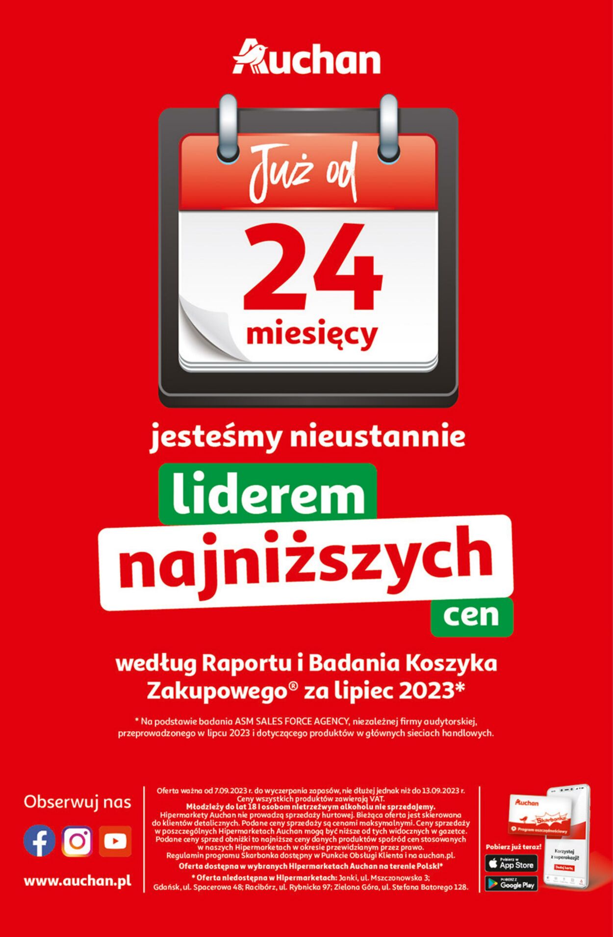 Gazetka Auchan 07.09.2023 - 13.09.2023