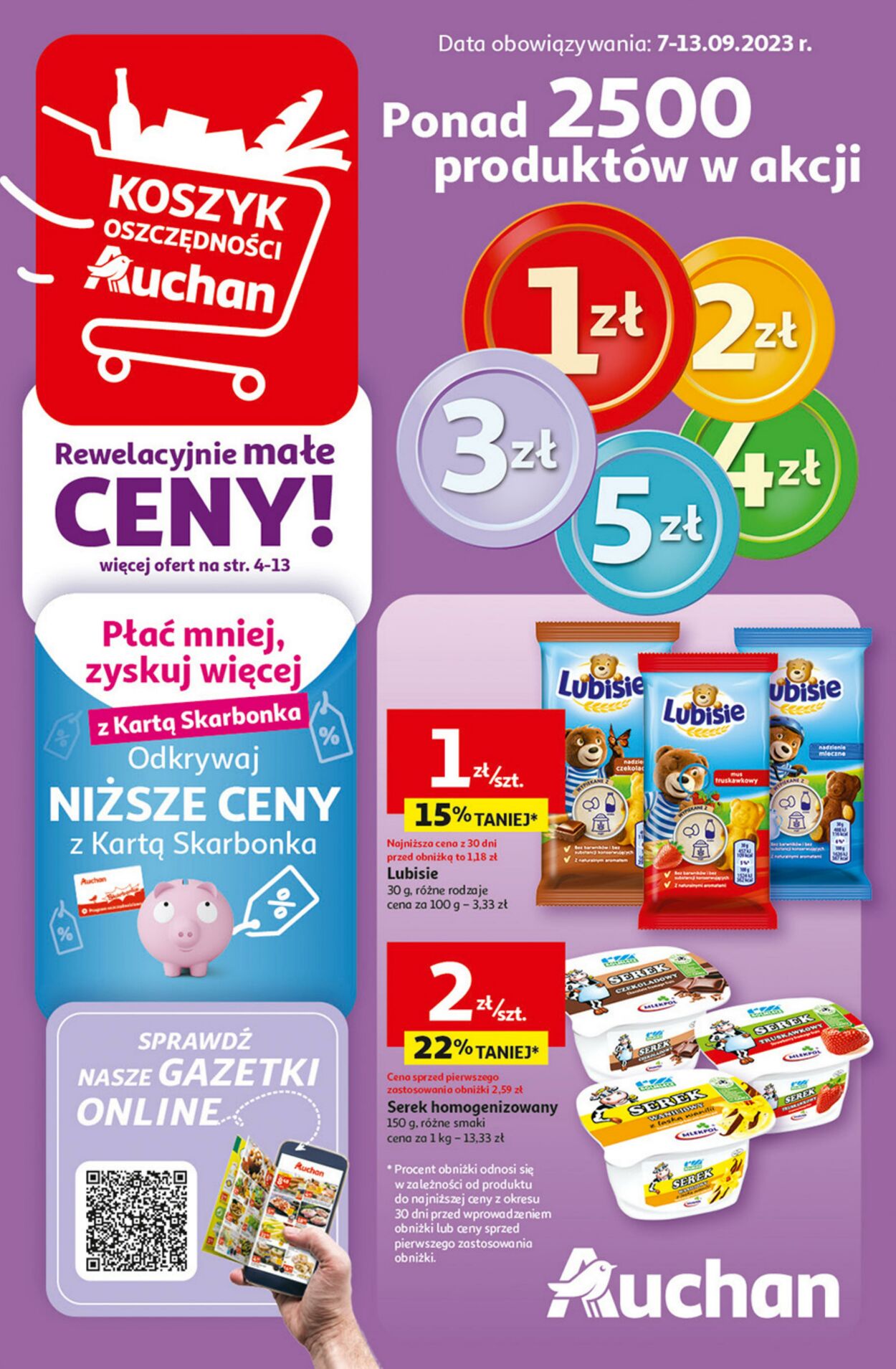 Gazetka Auchan 07.09.2023 - 13.09.2023