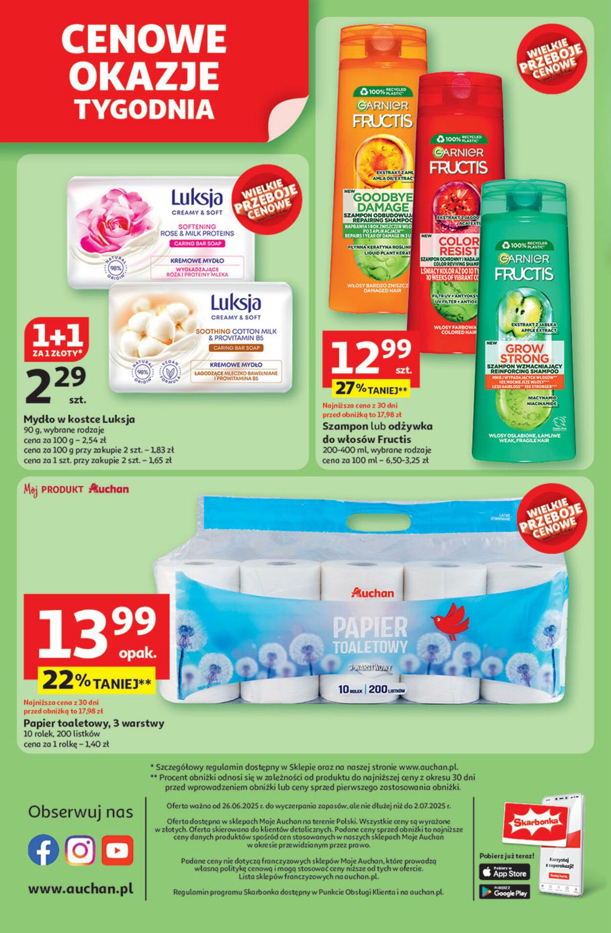 Gazetka Auchan 26.06.2025 - 02.07.2025