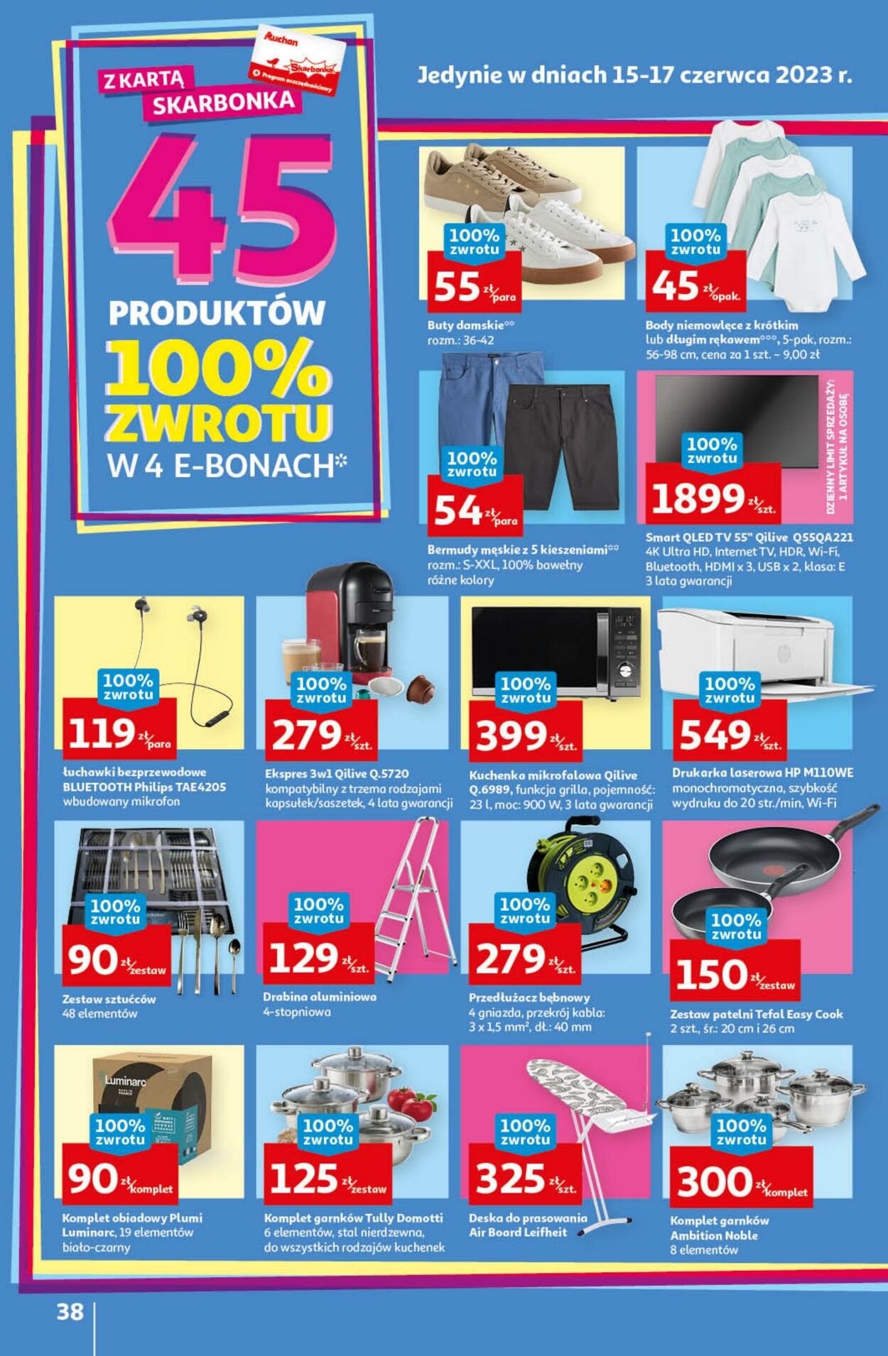 Gazetka Auchan 15.06.2023 - 21.06.2023