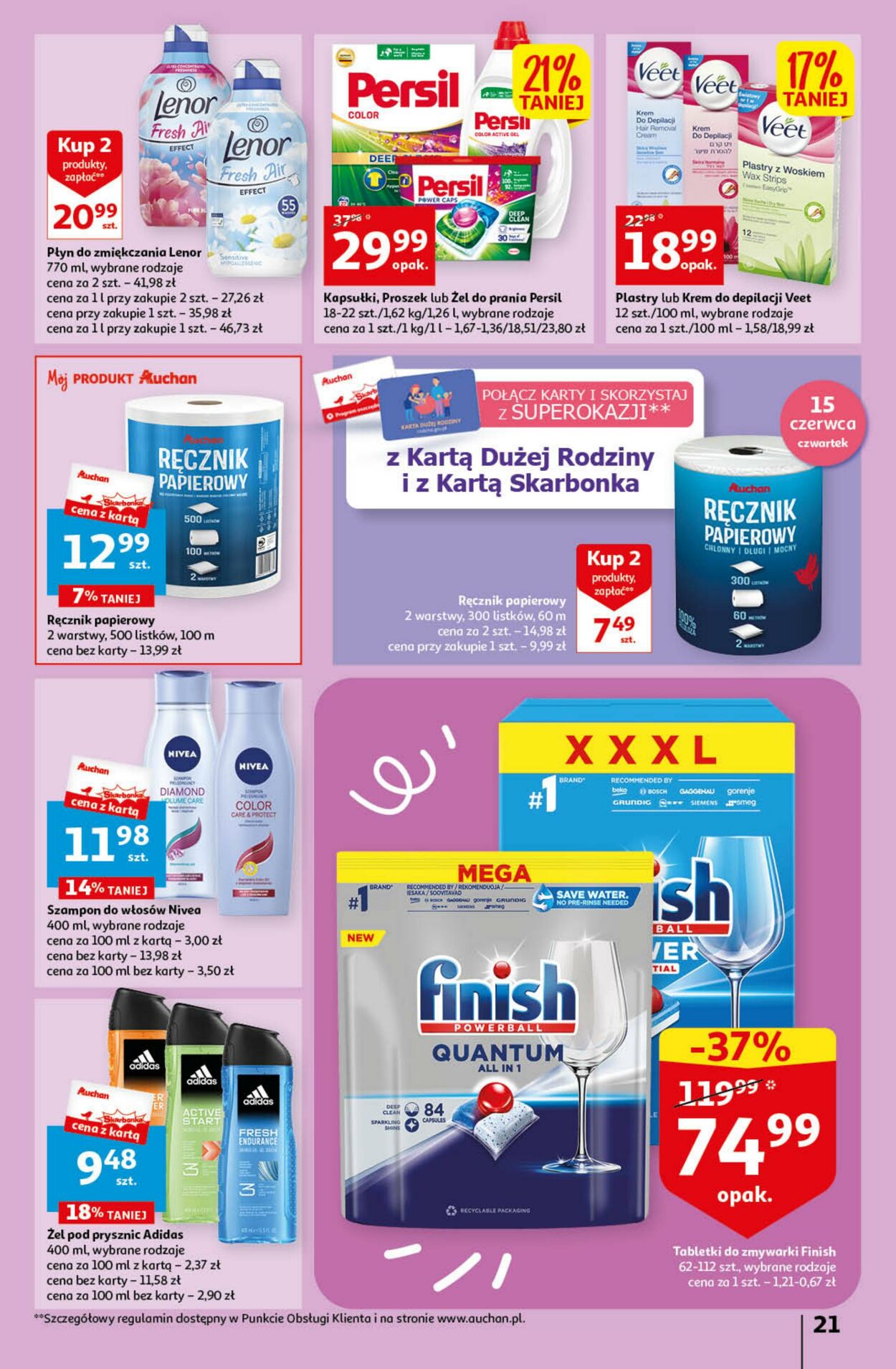 Gazetka Auchan 15.06.2023 - 21.06.2023