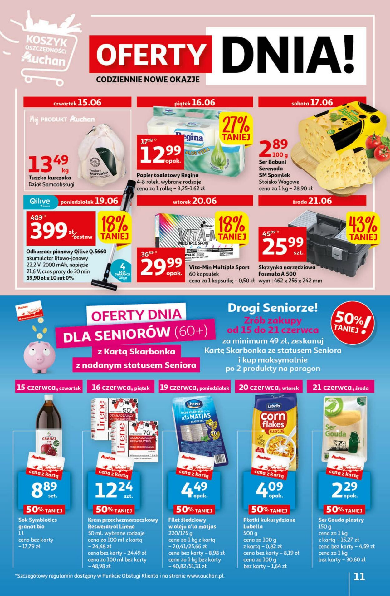 Gazetka Auchan 15.06.2023 - 21.06.2023