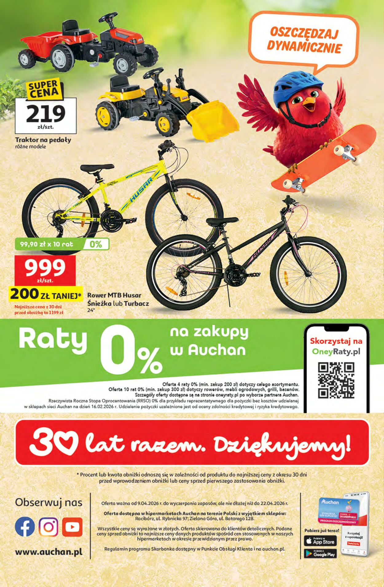 Gazetka Auchan 09.04.2026 - 22.04.2026