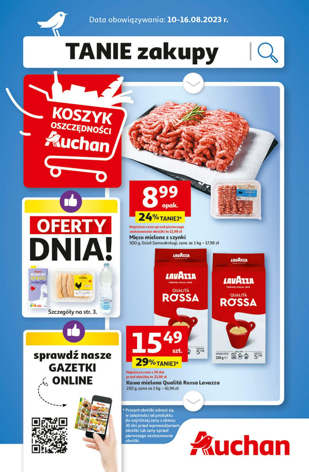 Gazetka Auchan 10.08.2023 - 16.08.2023