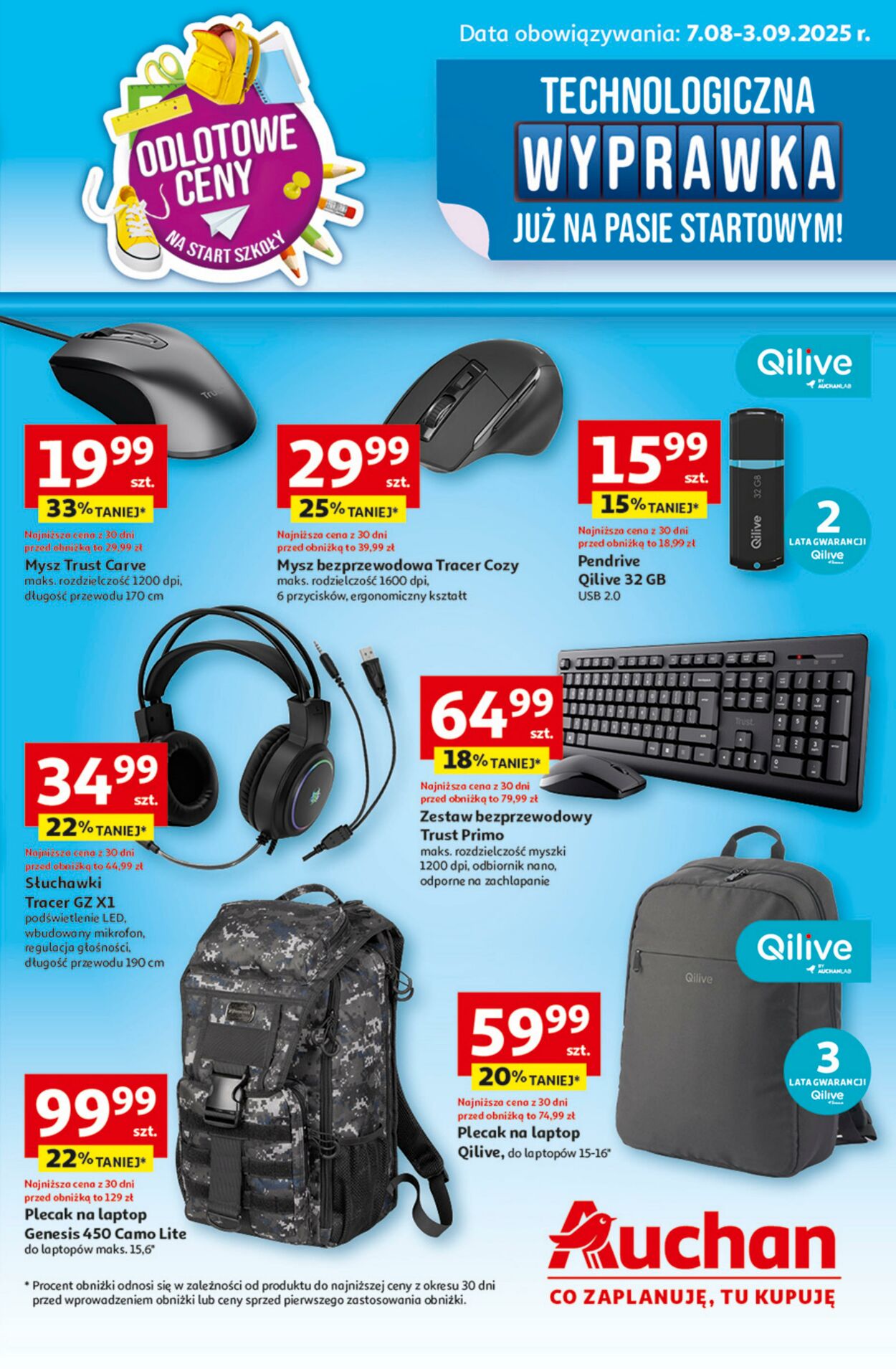 Gazetka Auchan 07.08.2025 - 03.09.2025