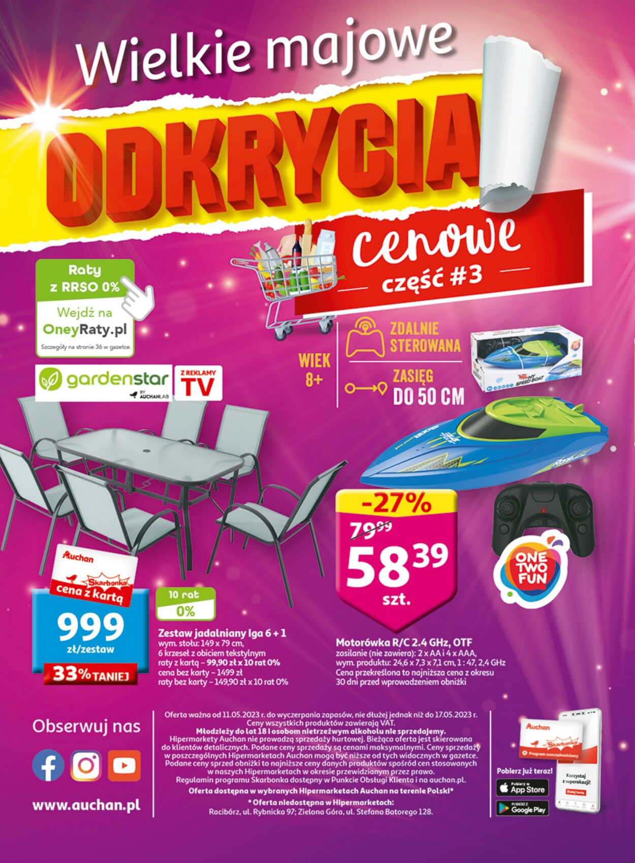 Gazetka Auchan 11.05.2023 - 17.05.2023