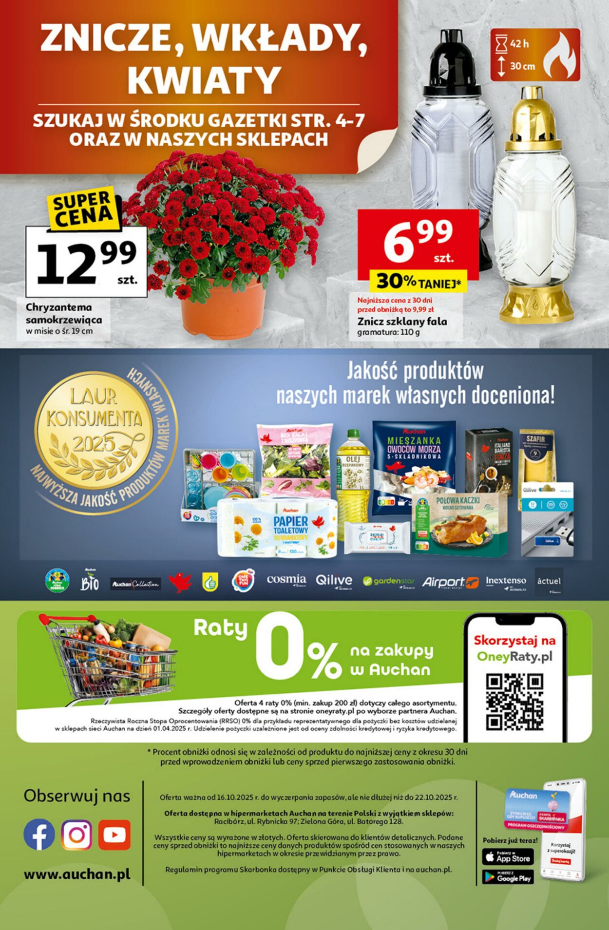 Gazetka Auchan 16.10.2025 - 22.10.2025