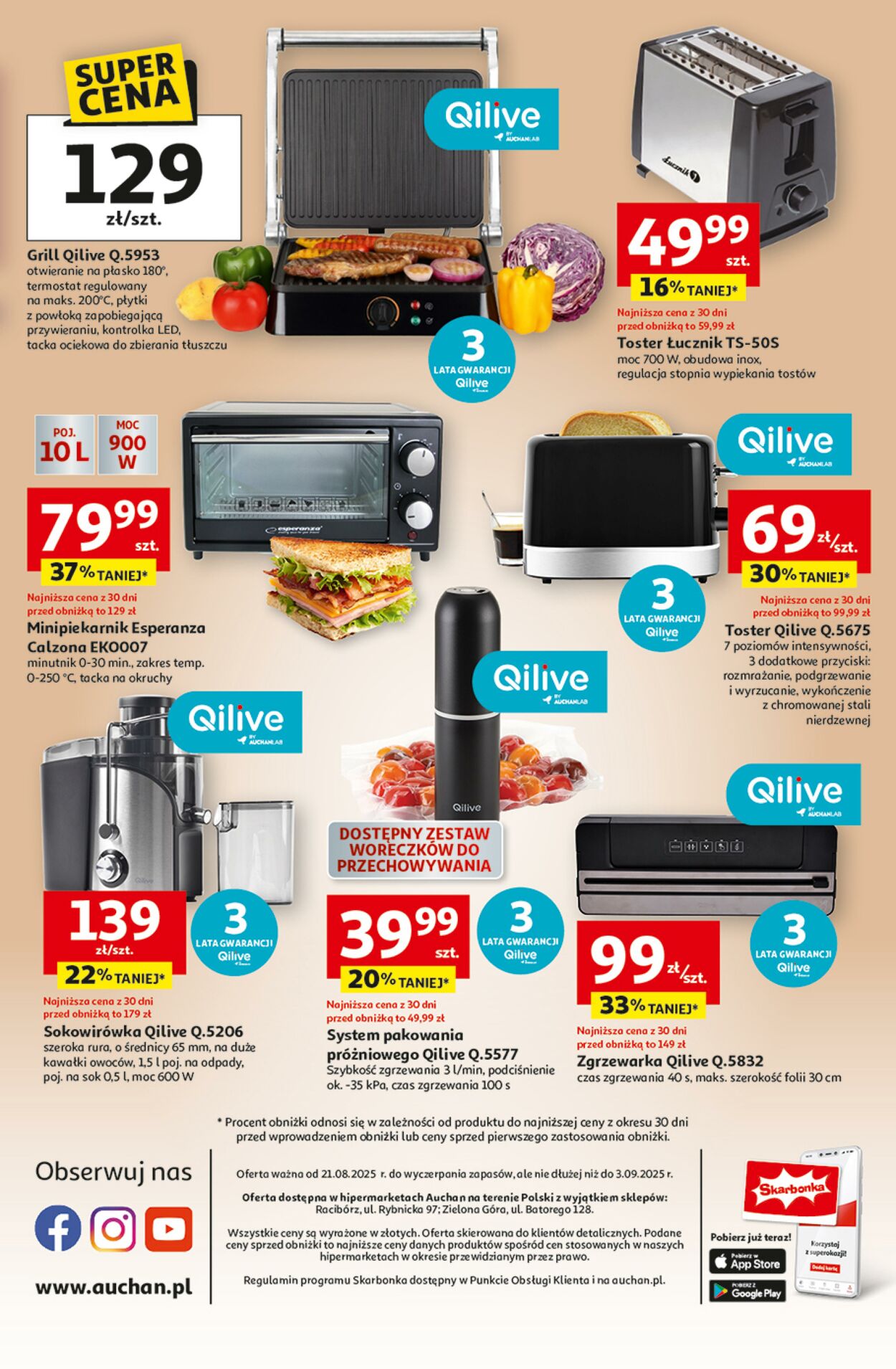 Gazetka Auchan 21.08.2025 - 03.09.2025