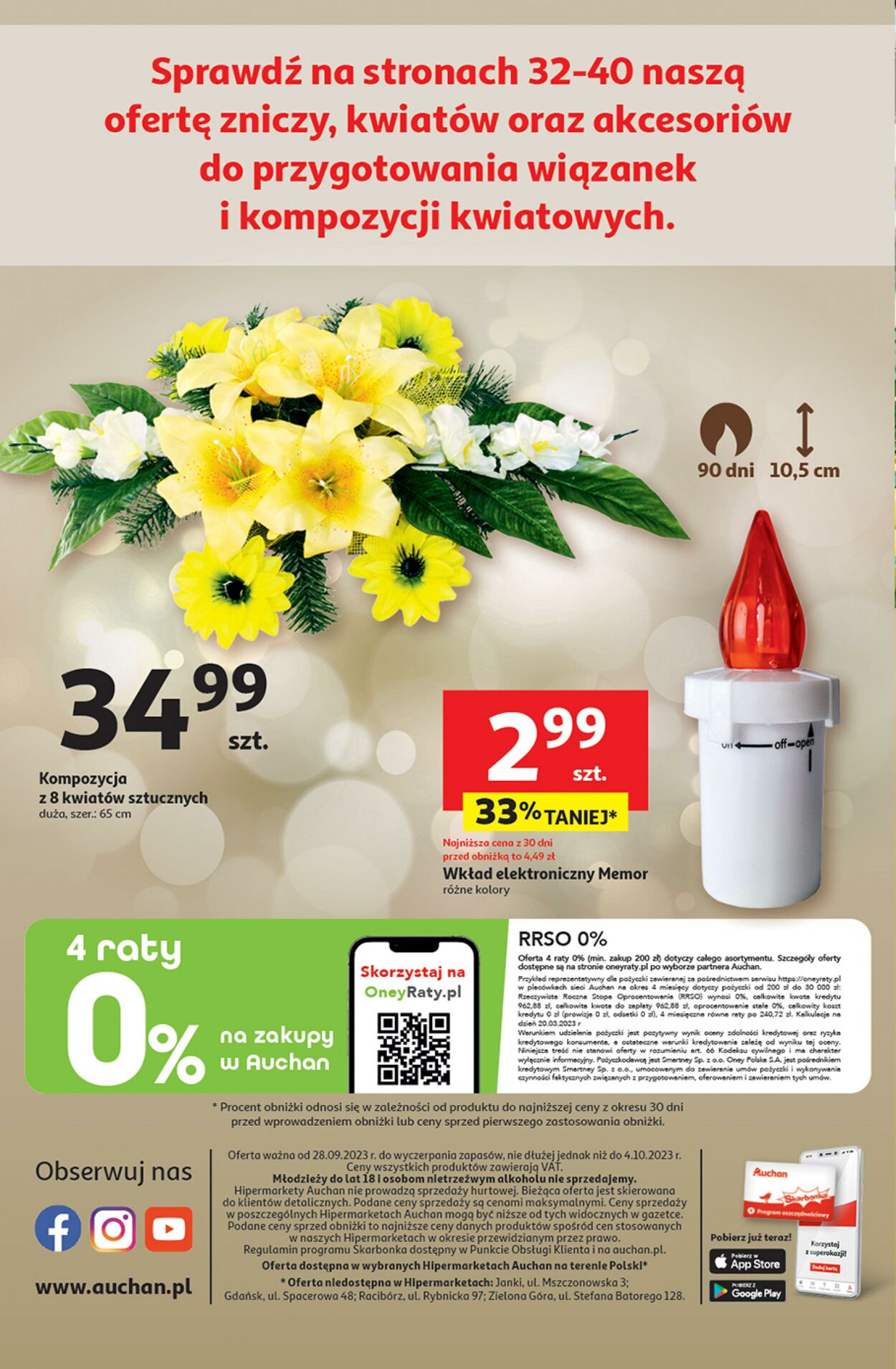 Gazetka Auchan 28.09.2023 - 04.10.2023