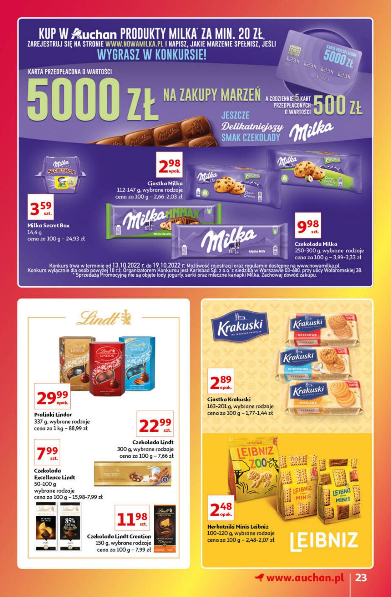 Gazetka Auchan 13.10.2022 - 19.10.2022