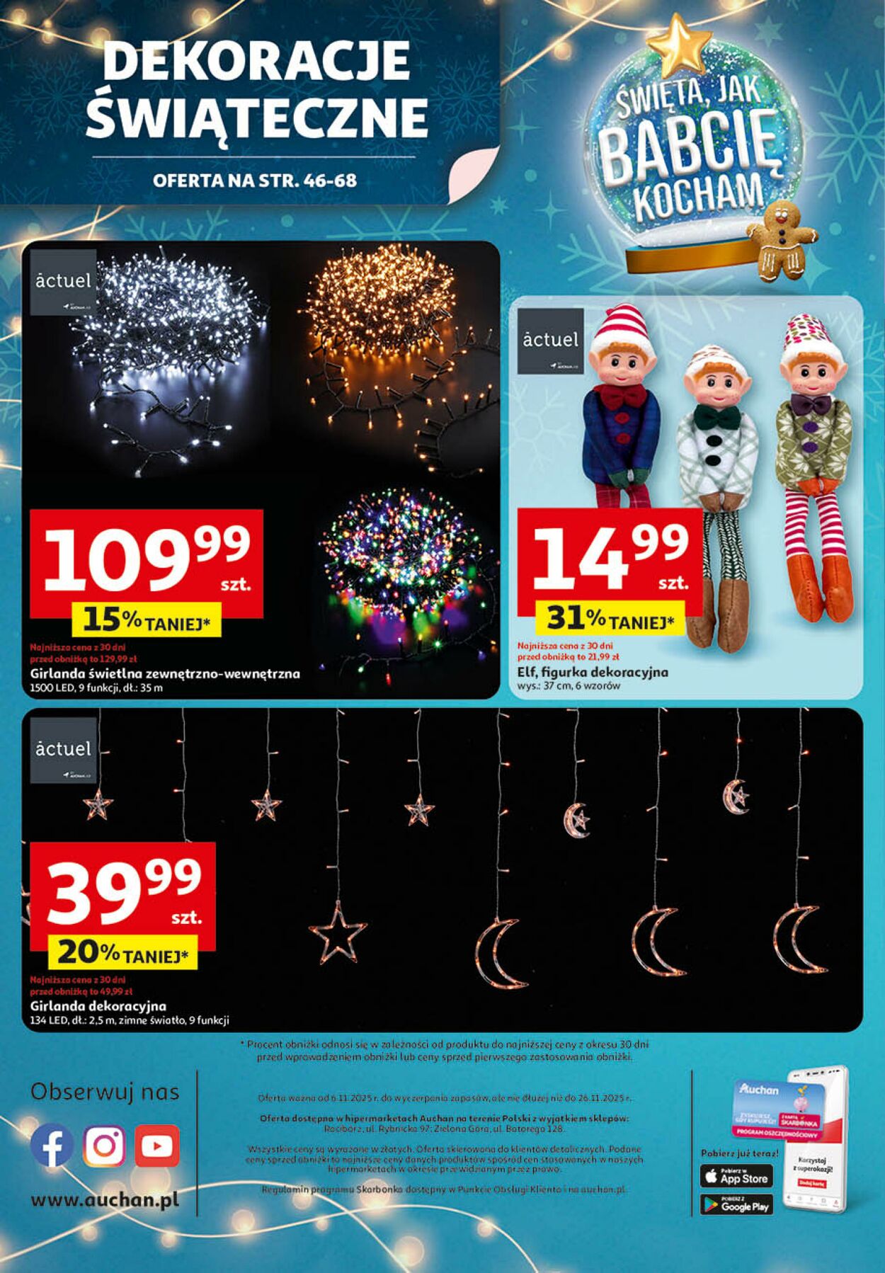 Gazetka Auchan 06.11.2025 - 26.11.2025