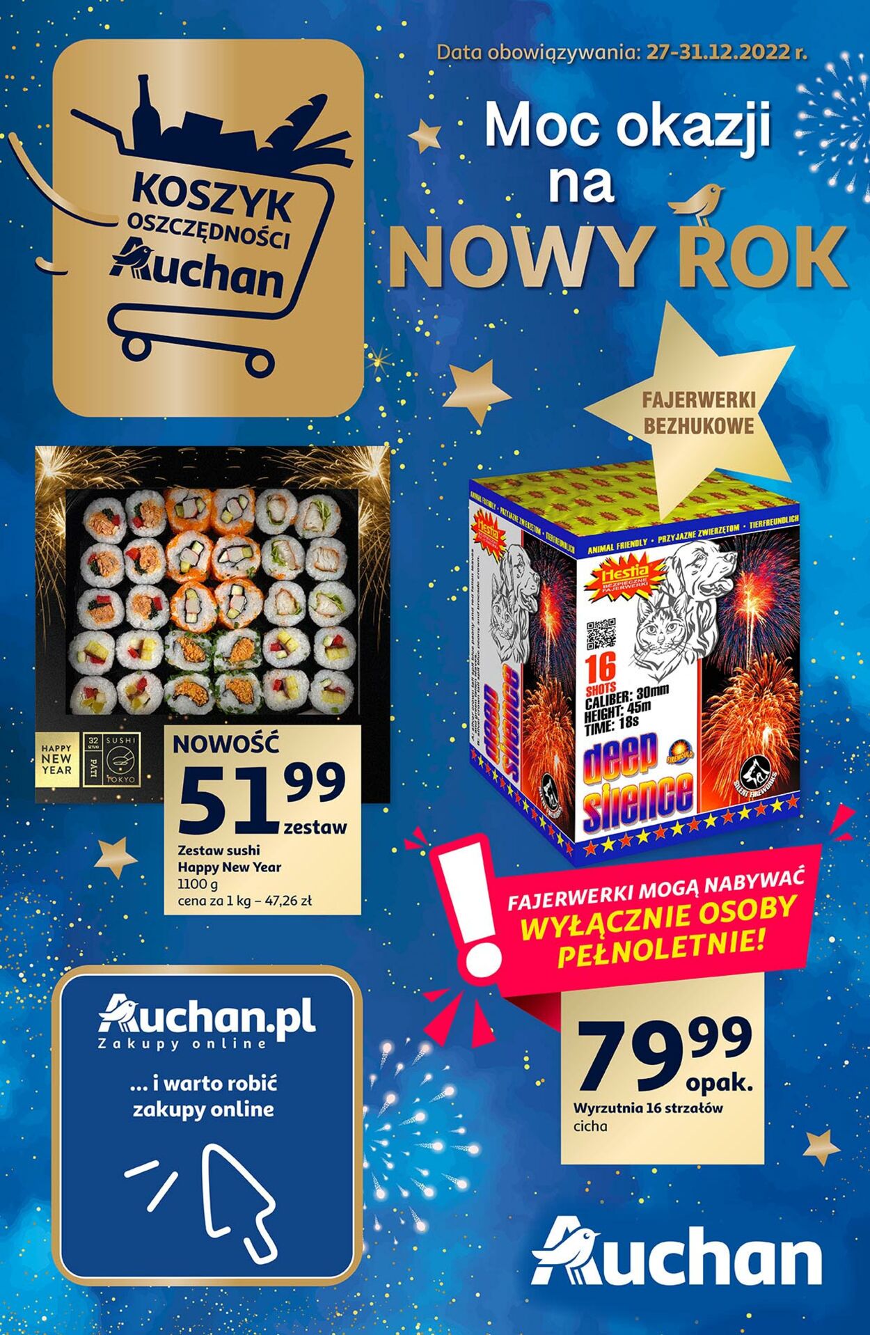 Gazetka Auchan 27.12.2022 - 31.12.2022