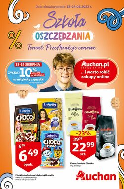 Gazetka Auchan 18.08.2022 - 24.08.2022