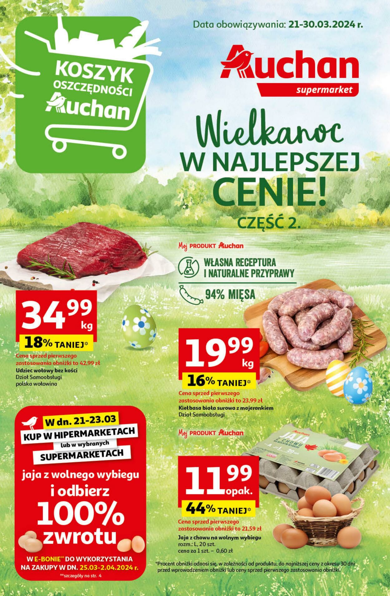 Gazetka Auchan 21.03.2024 - 30.03.2024