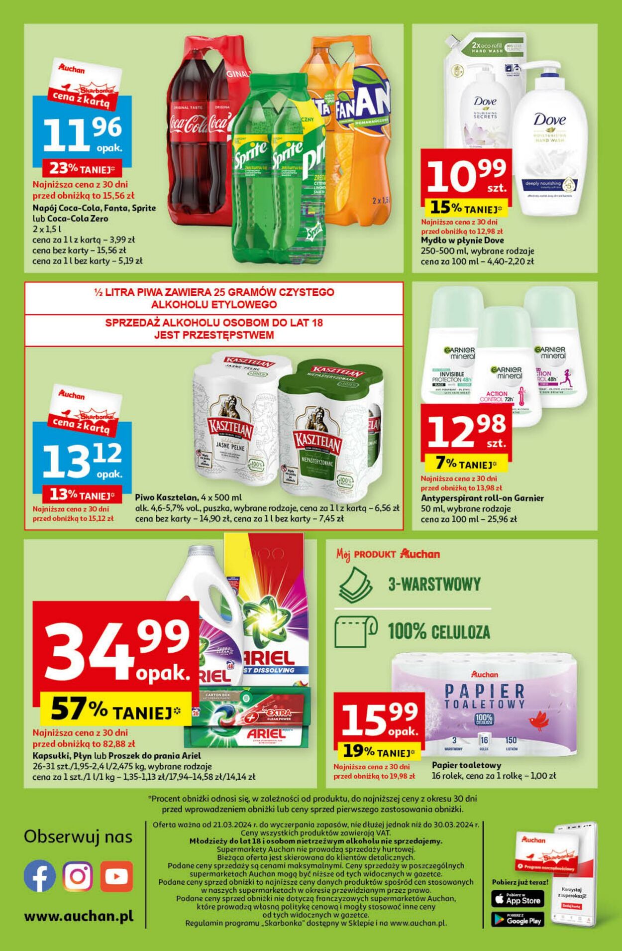 Gazetka Auchan 21.03.2024 - 30.03.2024