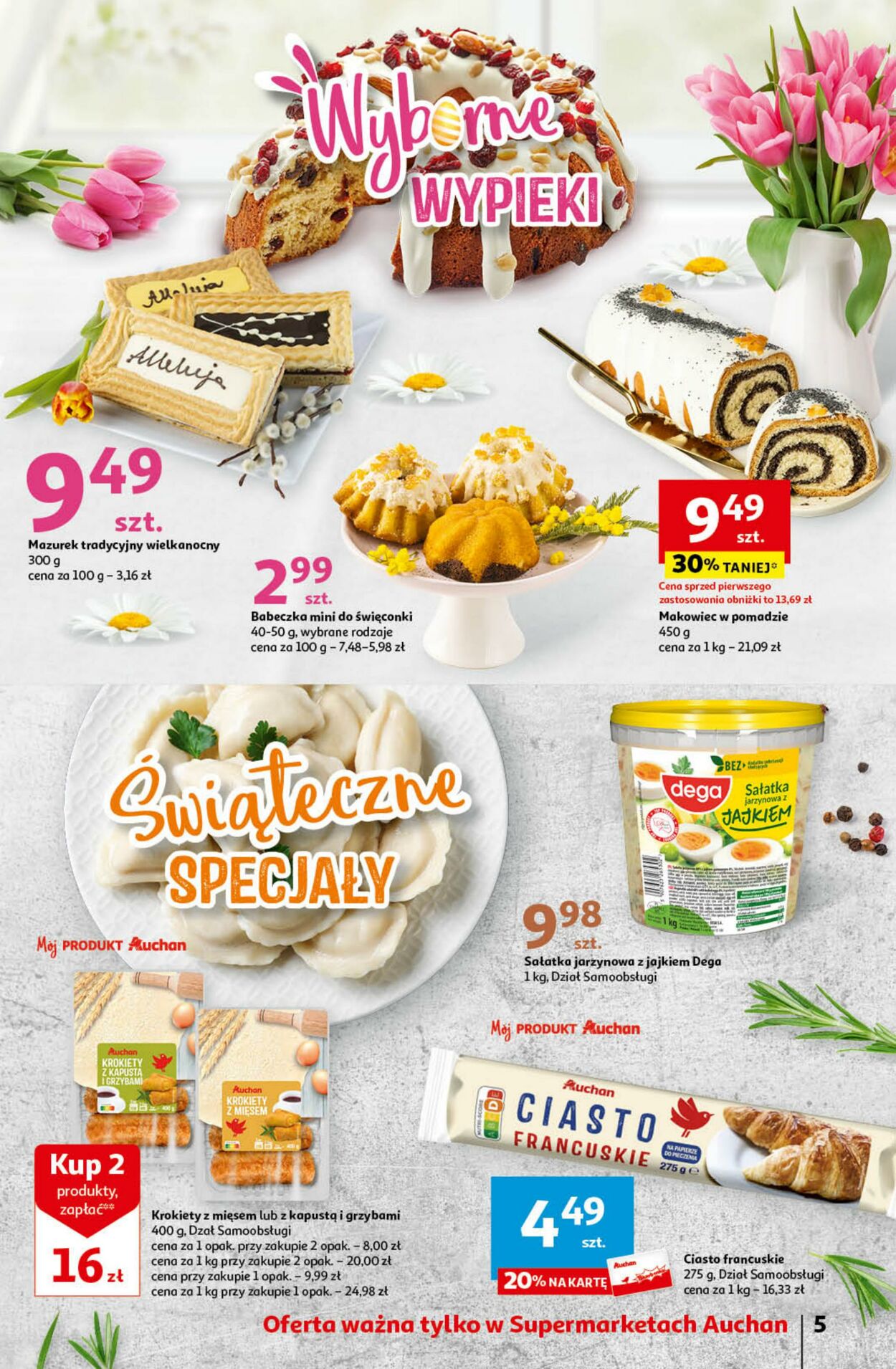 Gazetka Auchan 21.03.2024 - 30.03.2024