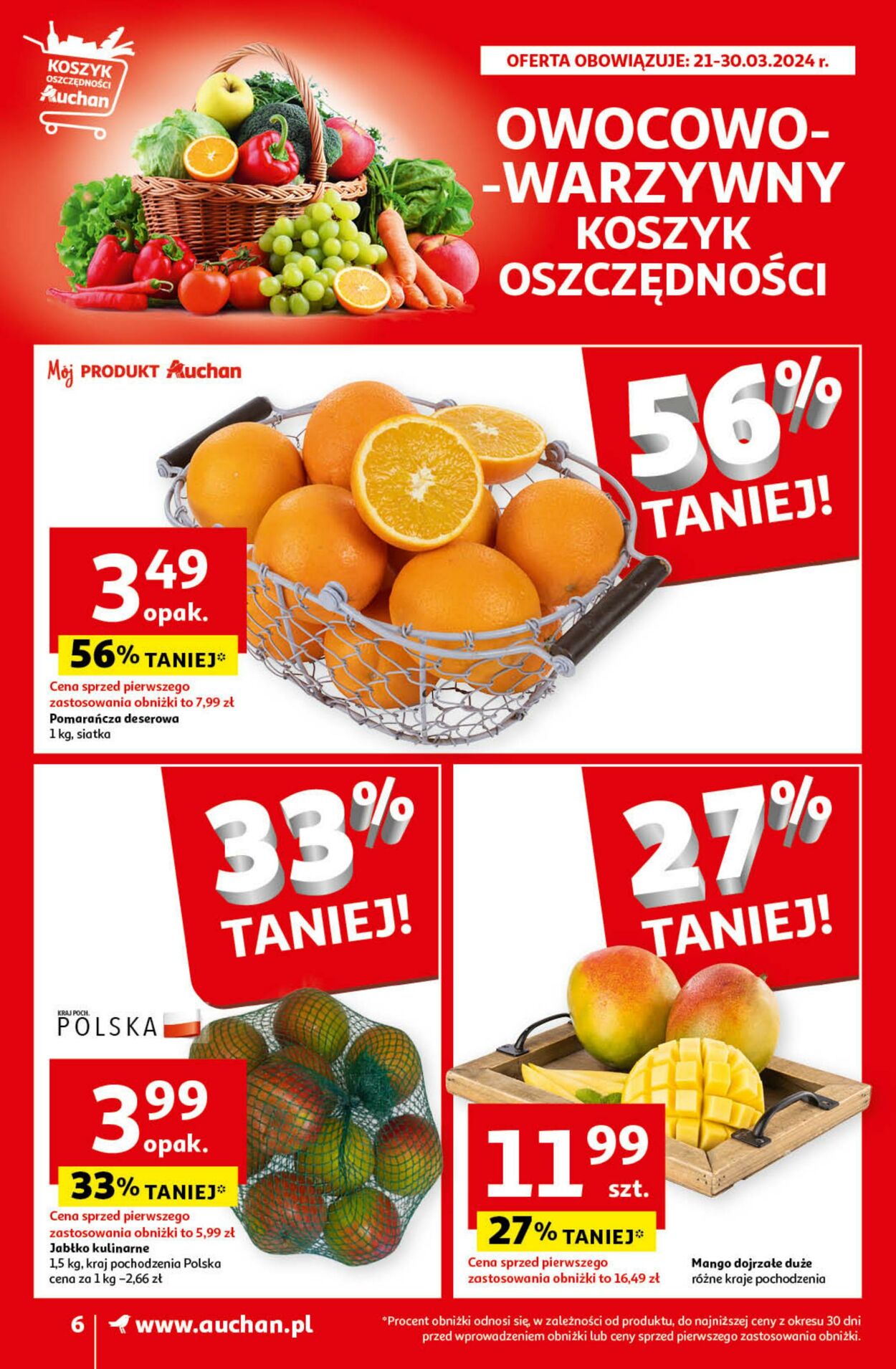 Gazetka Auchan 21.03.2024 - 30.03.2024