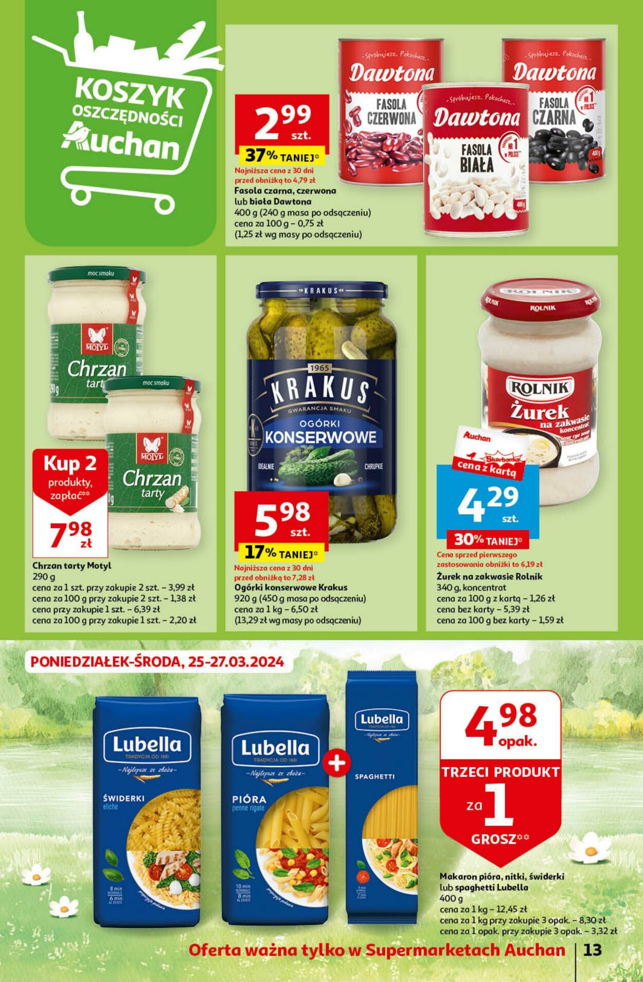 Gazetka Auchan 21.03.2024 - 30.03.2024