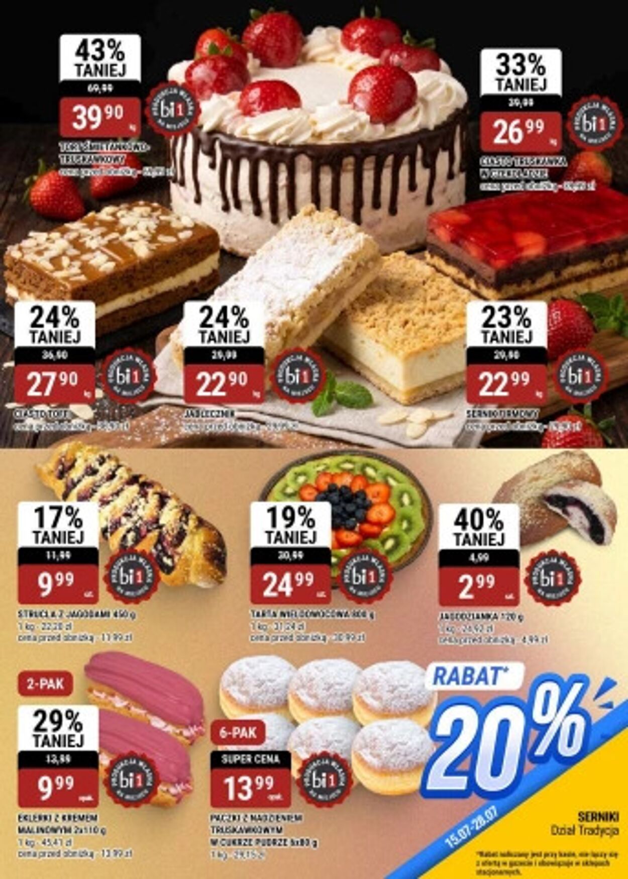 Gazetka Bi1 15.07.2026 - 28.07.2026