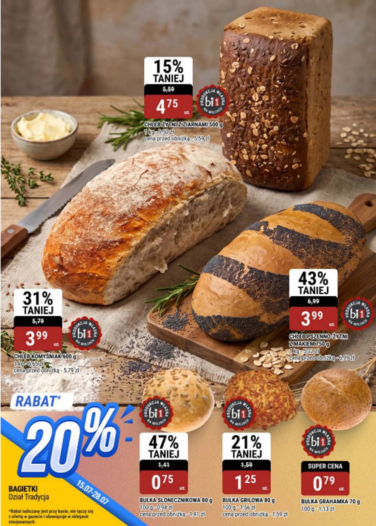 Gazetka Bi1 15.07.2026 - 28.07.2026