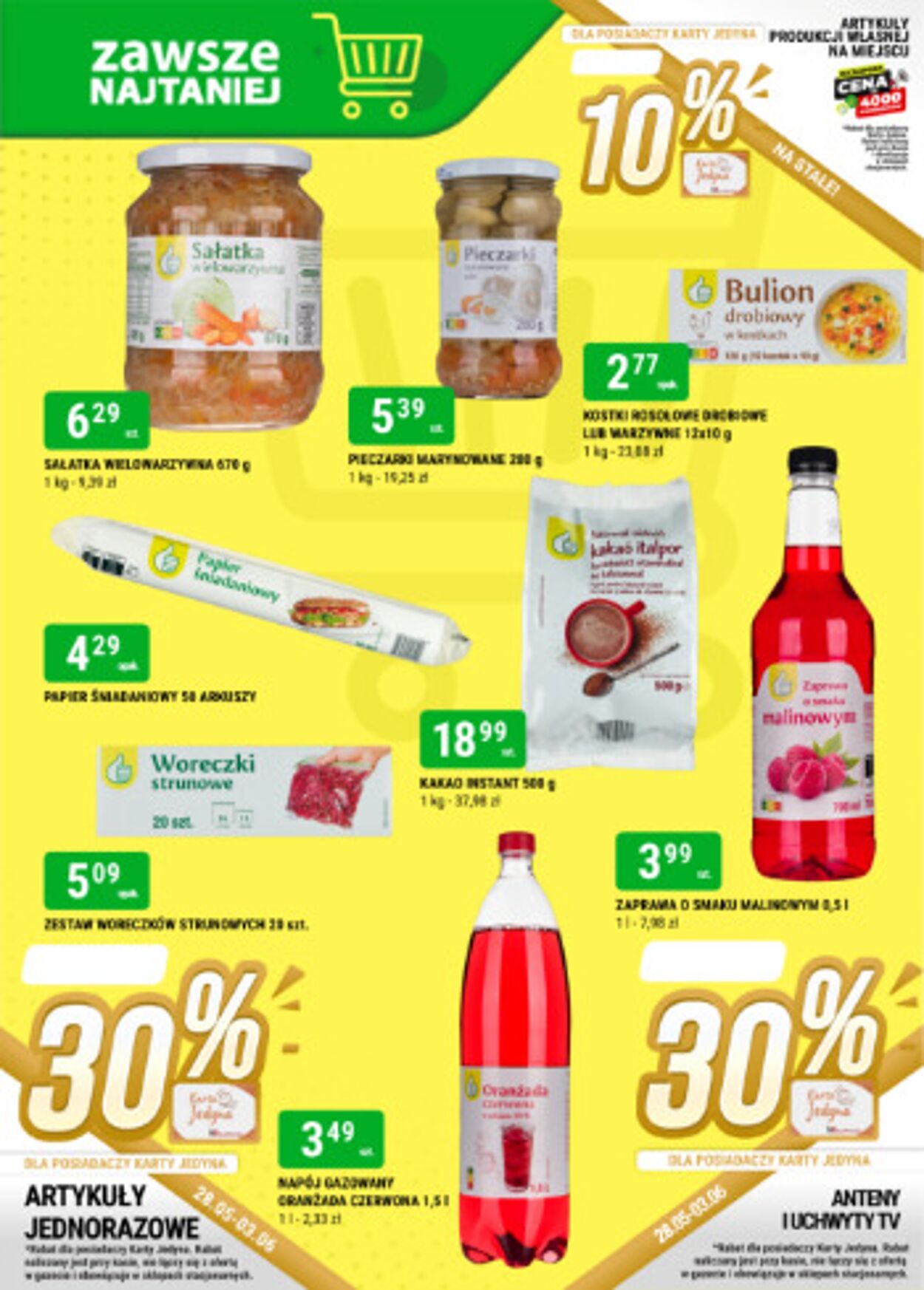 Gazetka Bi1 28.05.2025 - 05.06.2025