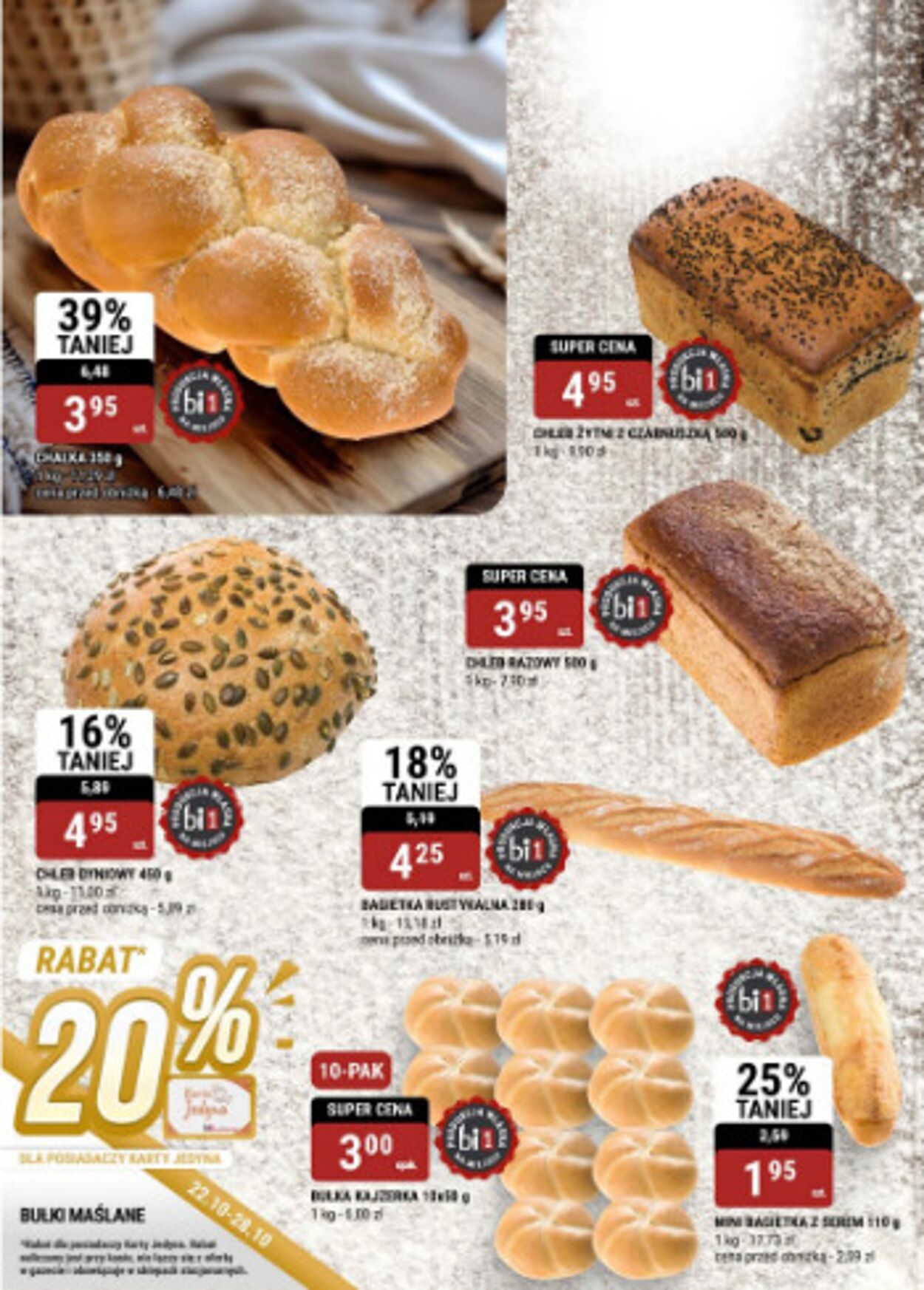 Gazetka Bi1 22.10.2025 - 28.10.2025