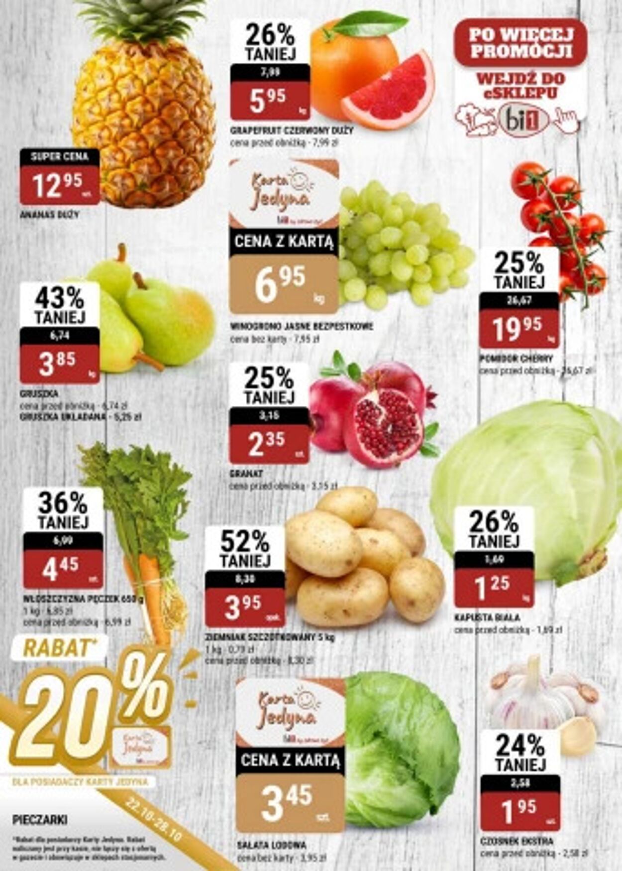 Gazetka Bi1 22.10.2025 - 28.10.2025