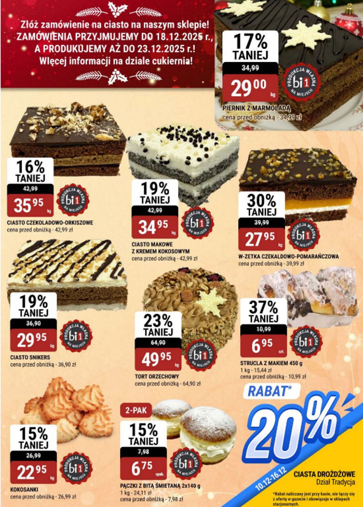 Gazetka Bi1 10.12.2025 - 16.12.2025