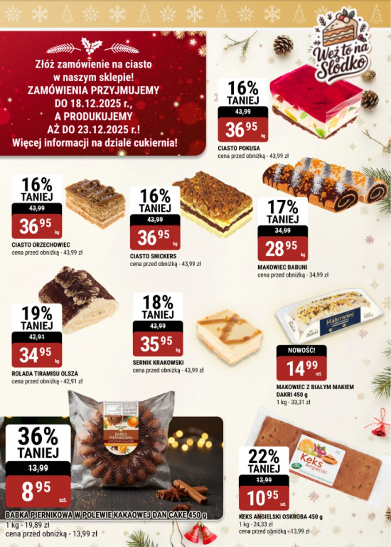 Gazetka Bi1 17.12.2025 - 23.12.2025