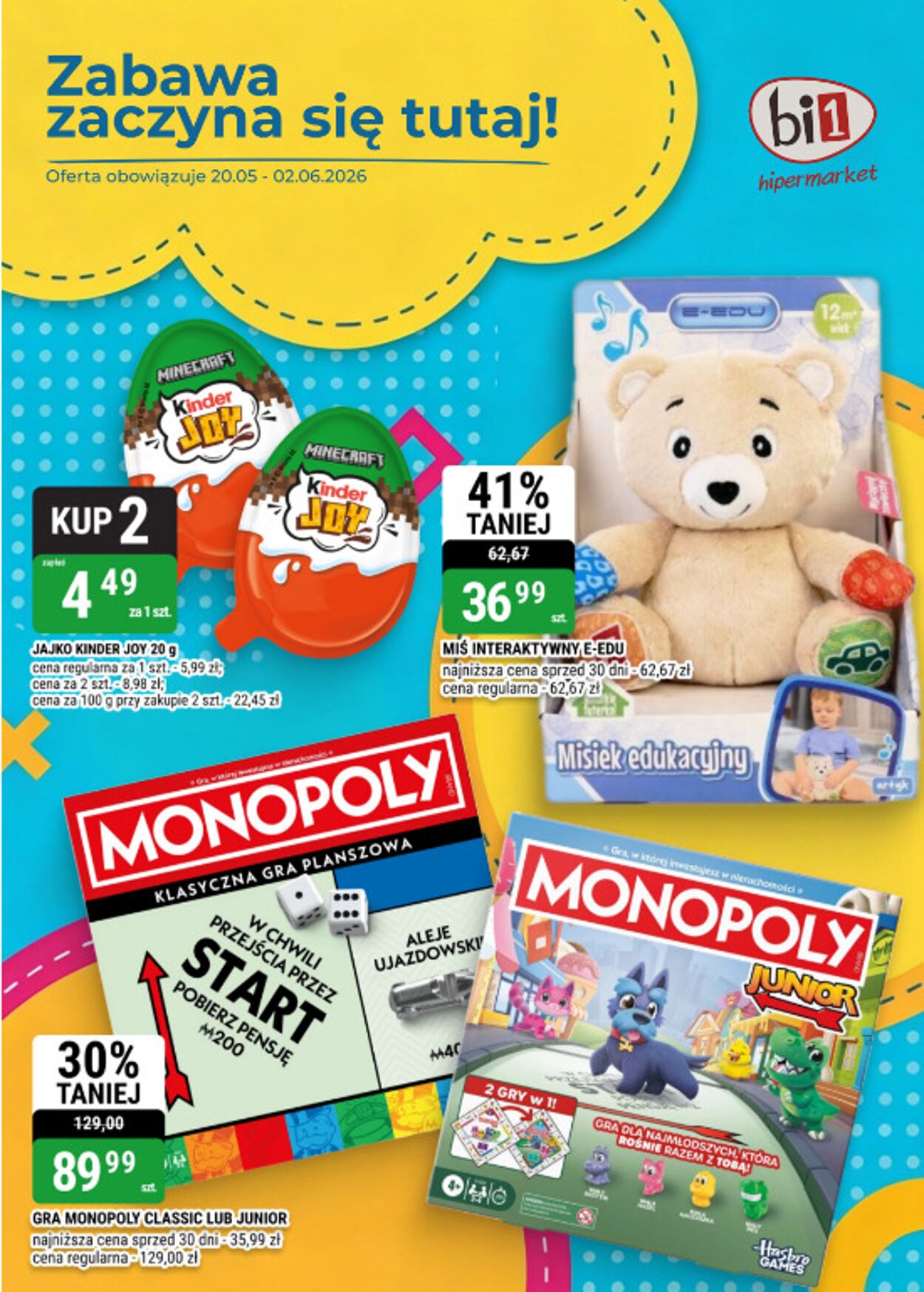 Gazetka Bi1 20.05.2026 - 05.06.2026