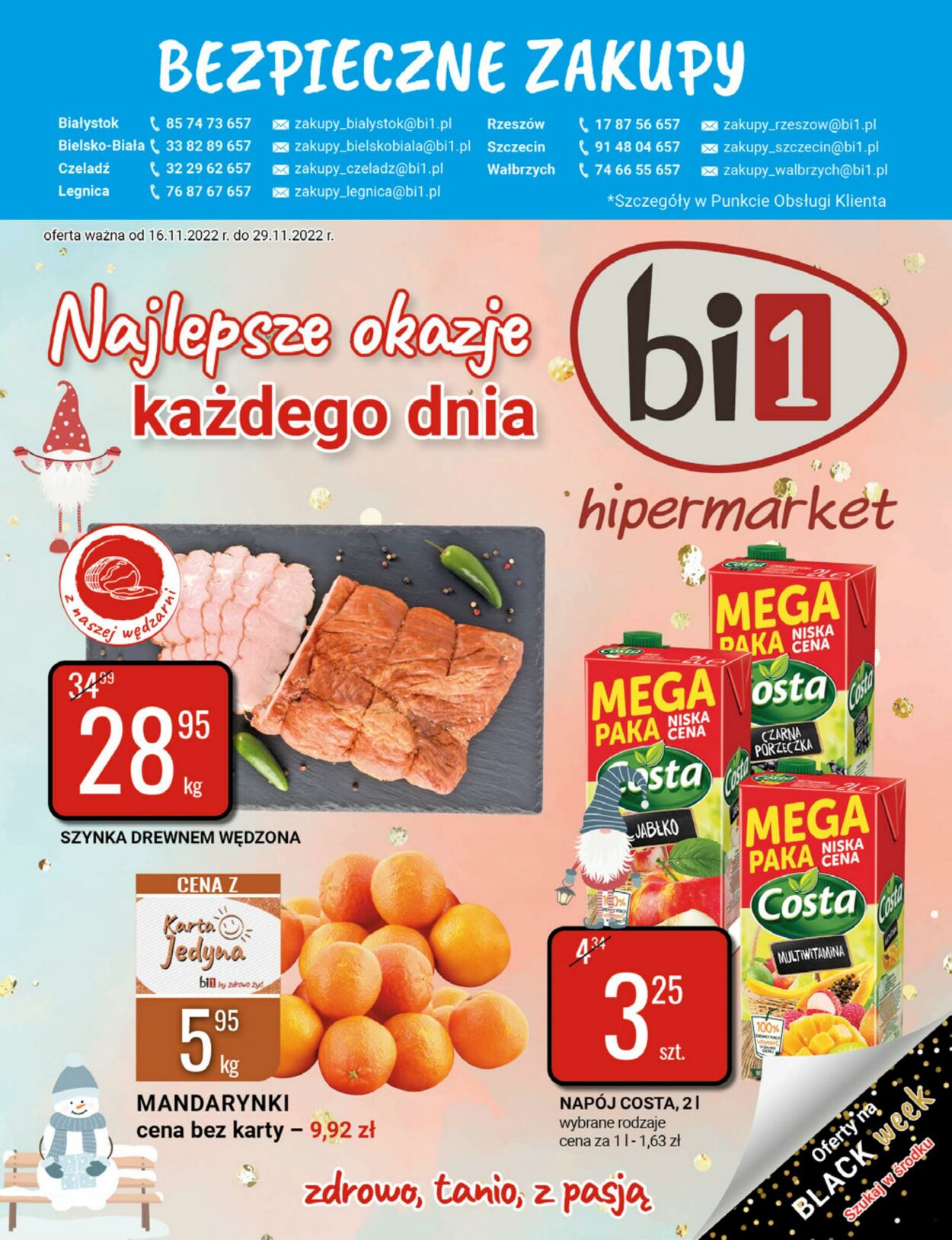 Gazetka Bi1 16.11.2022 - 29.11.2022