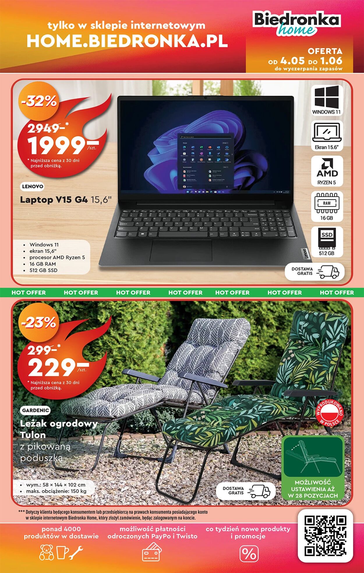 Gazetka Biedronka 04.05.2025 - 01.06.2025