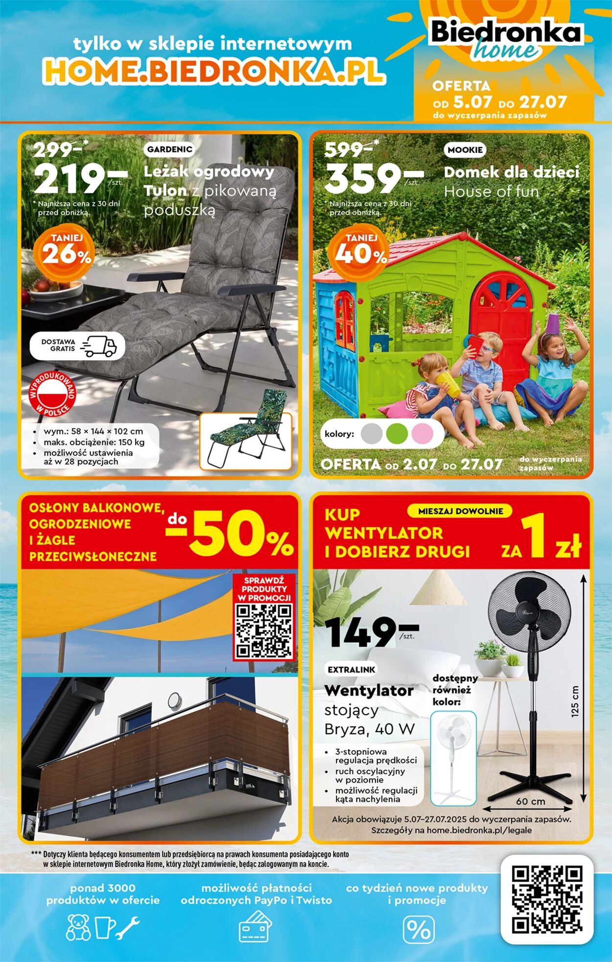 Gazetka Biedronka 05.07.2025 - 27.07.2025
