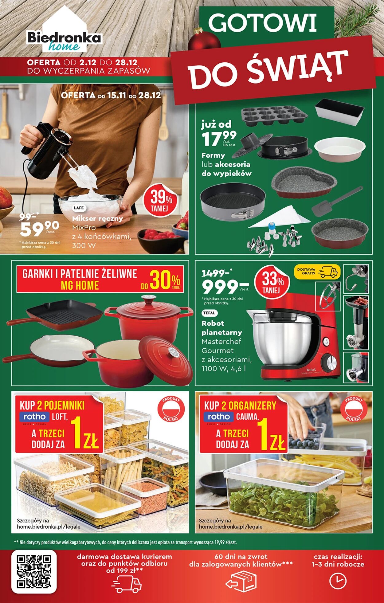 Gazetka Biedronka 15.12.2025 - 28.12.2025