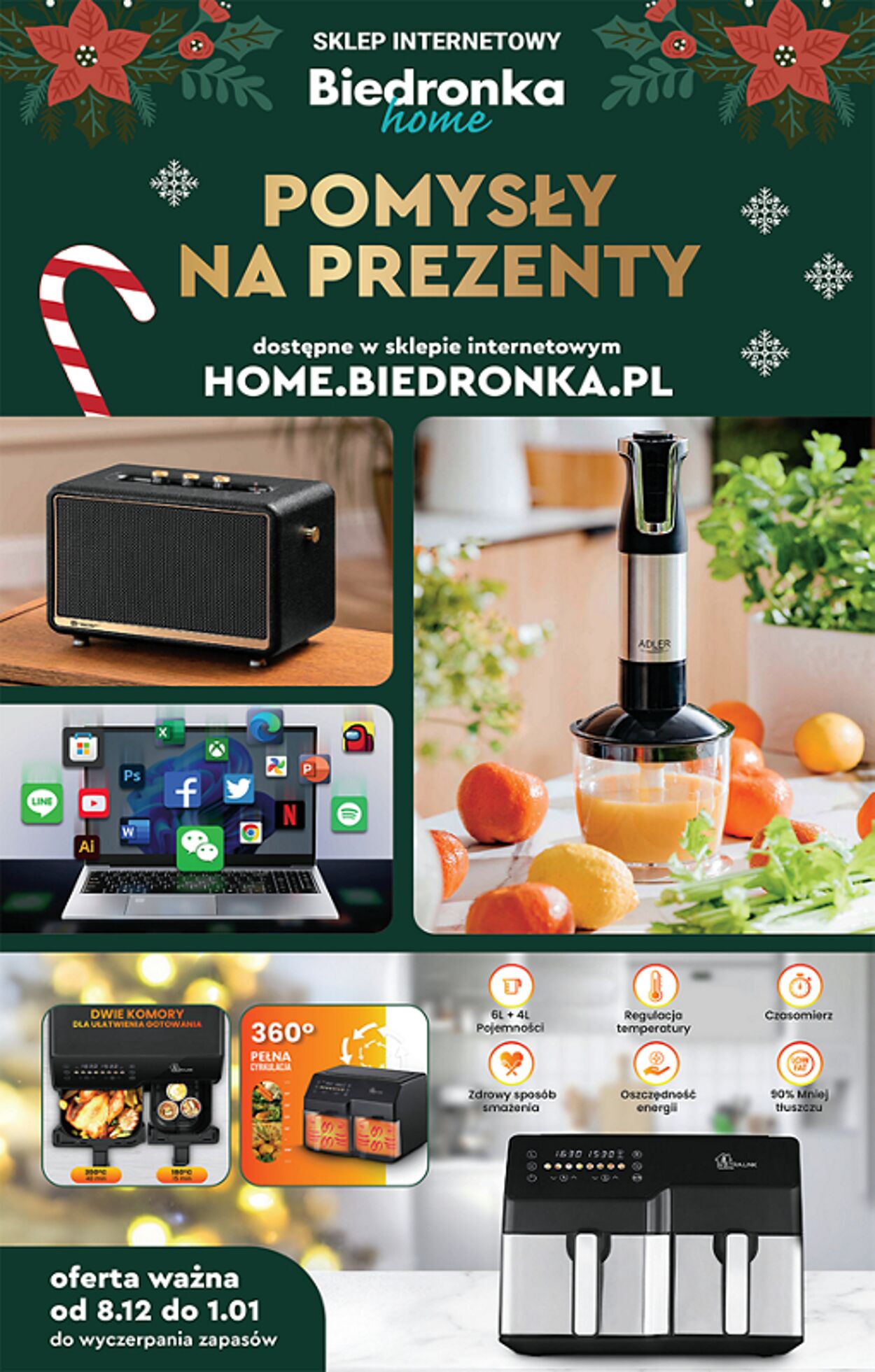 Gazetka Biedronka 08.12.2024 - 01.01.2025