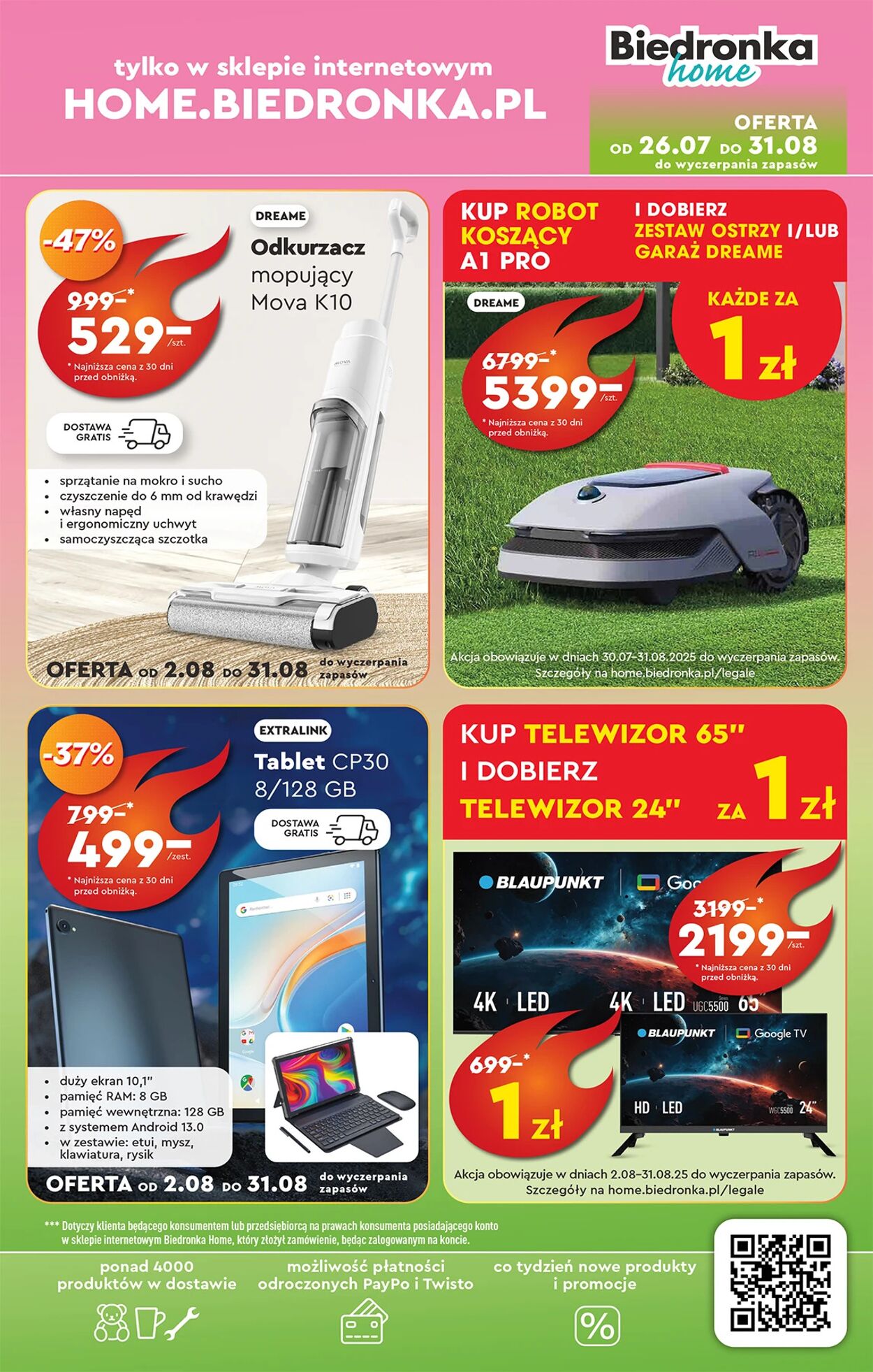 Gazetka Biedronka 02.08.2025 - 31.08.2025