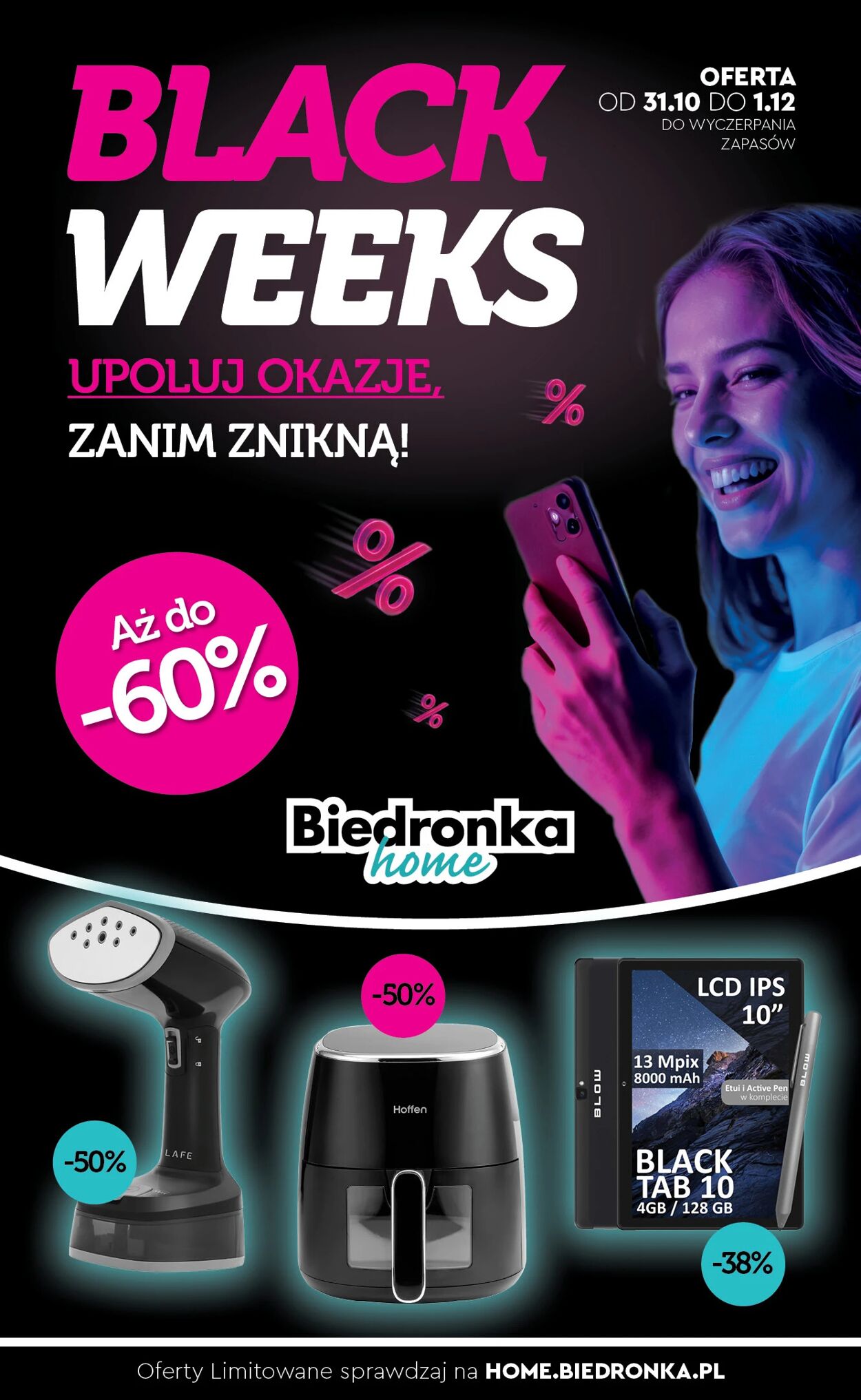Gazetka Biedronka 31.10.2025 - 01.12.2025