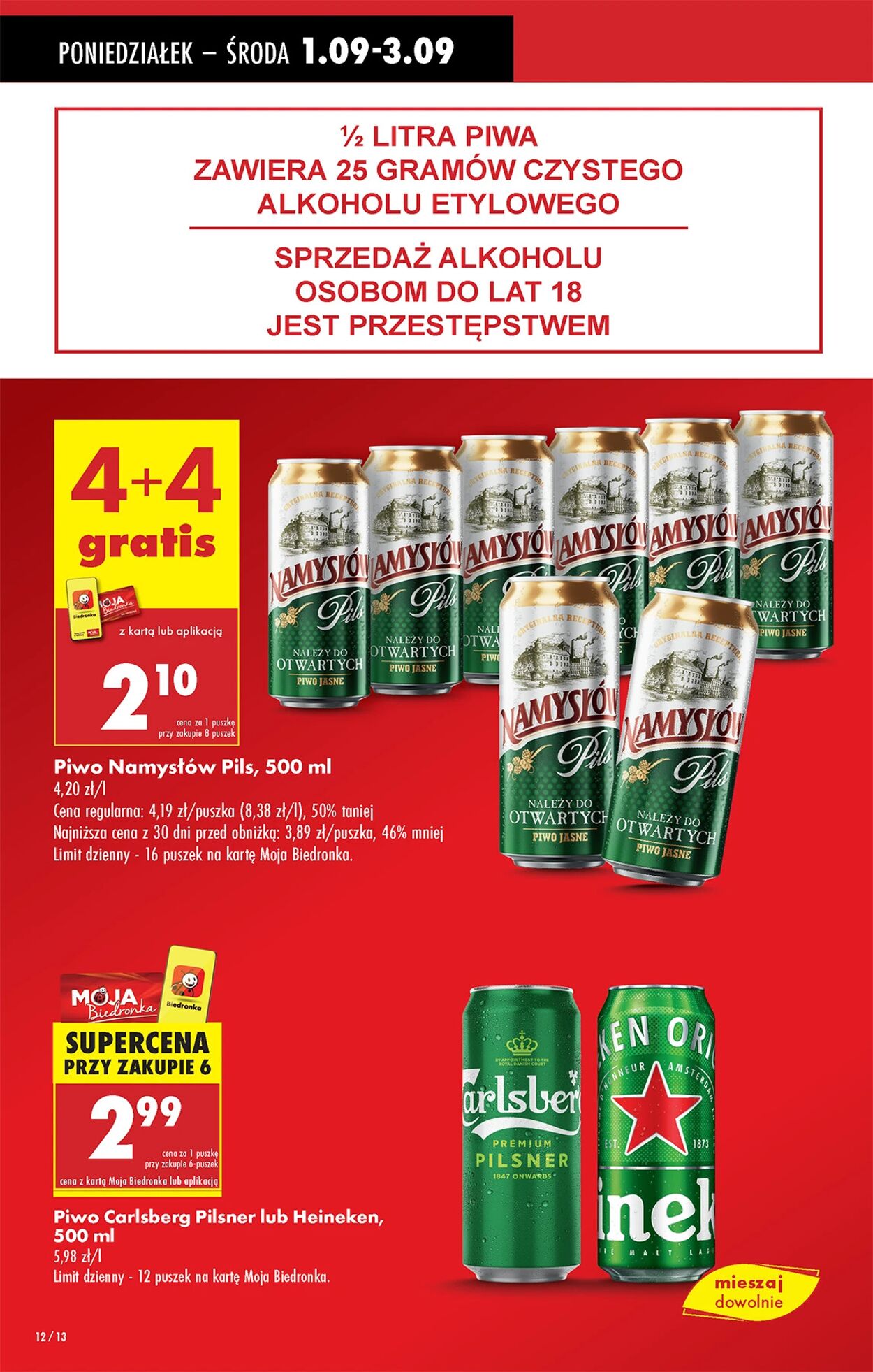 Gazetka Biedronka 01.09.2025 - 08.09.2025