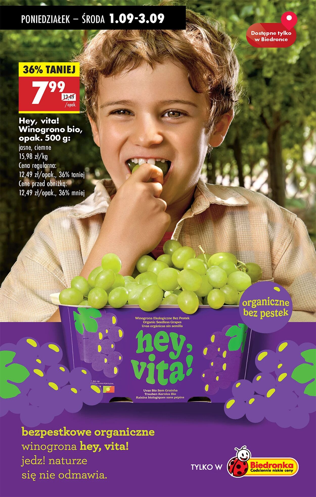 Gazetka Biedronka 01.09.2025 - 08.09.2025