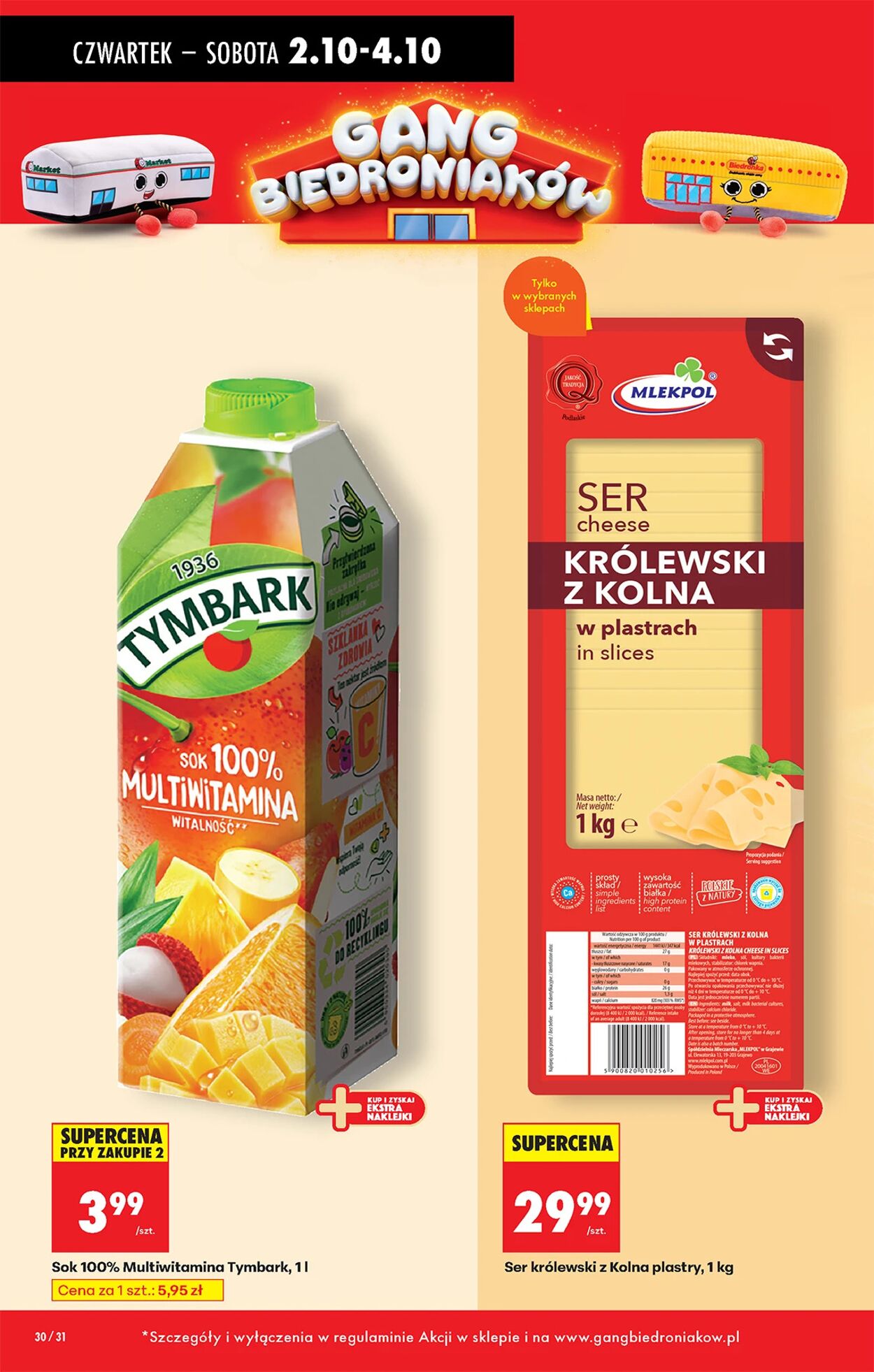 Gazetka Biedronka 02.10.2025 - 09.10.2025