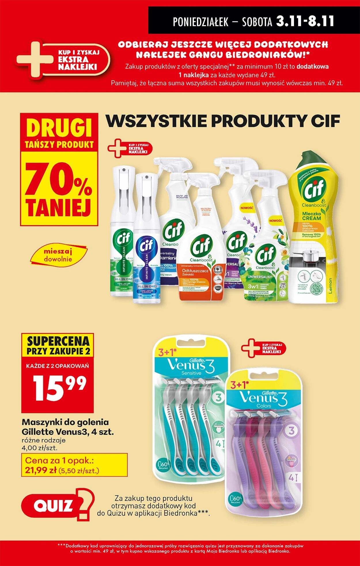 Gazetka Biedronka 03.11.2025 - 10.11.2025