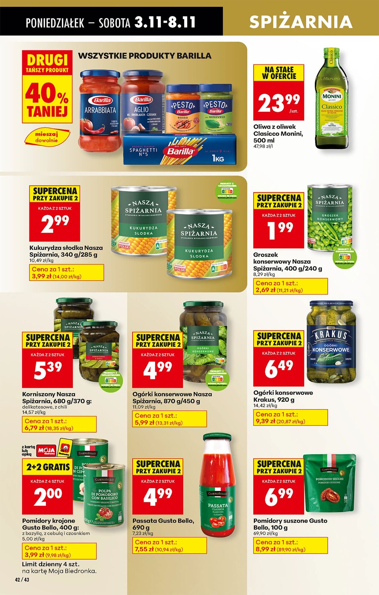 Gazetka Biedronka 03.11.2025 - 10.11.2025