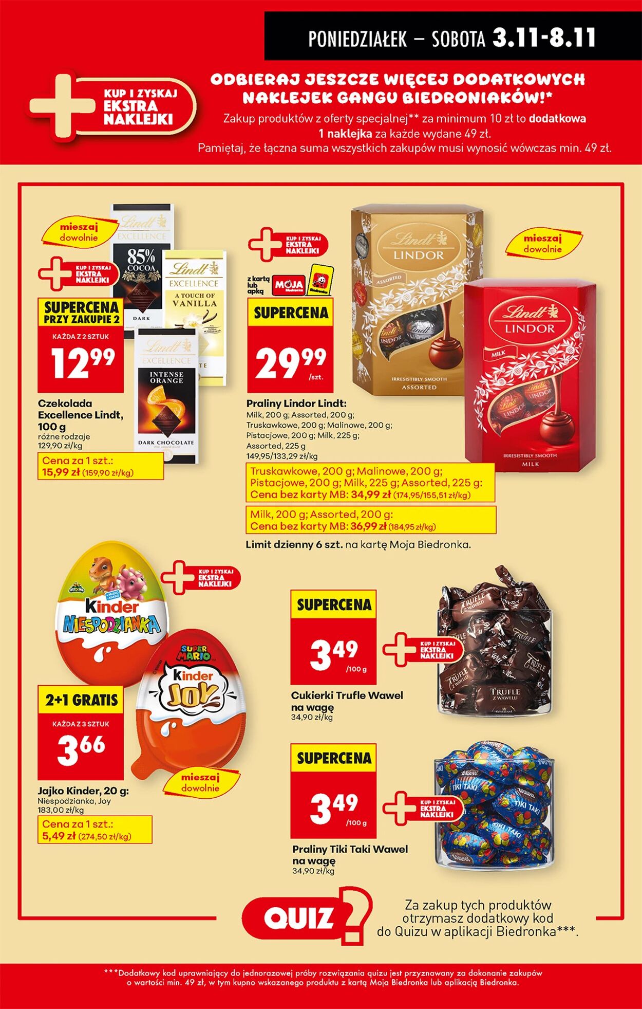 Gazetka Biedronka 03.11.2025 - 10.11.2025