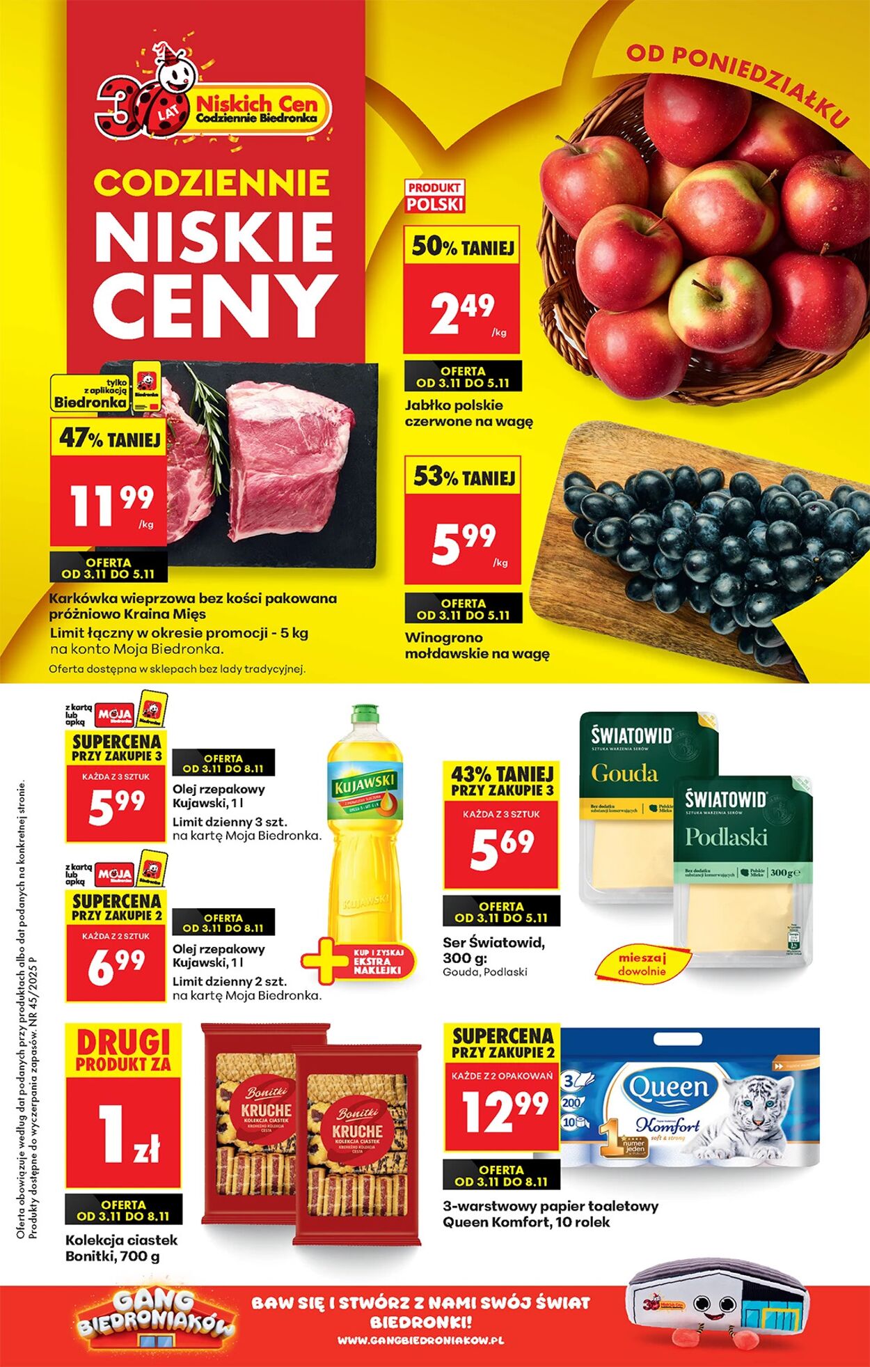 Gazetka Biedronka 03.11.2025 - 10.11.2025